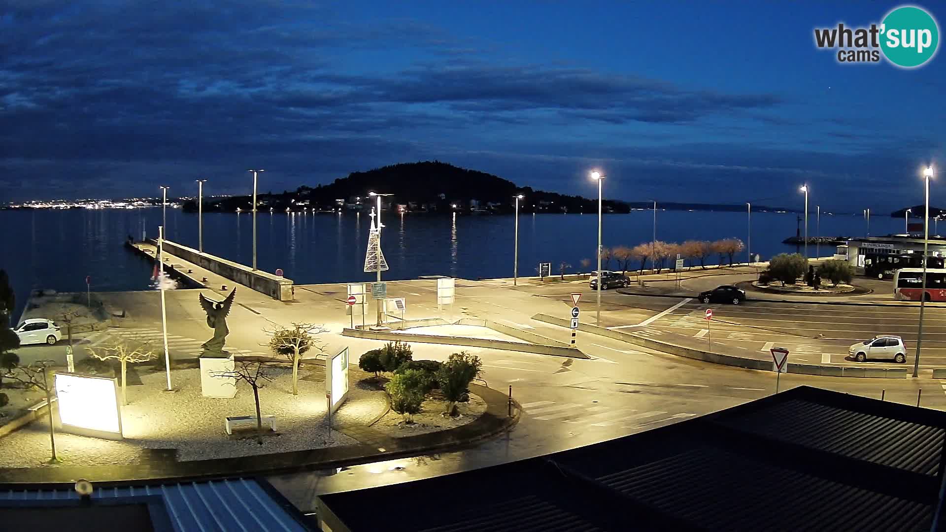 Webcam Ugljan – Preko Ferry to Zadar