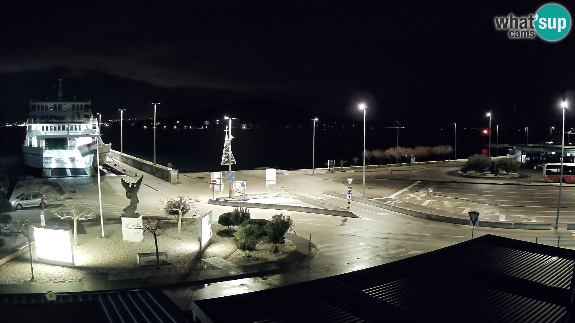 Webcam Ugliano – terminal traghetto da Preko a Zara