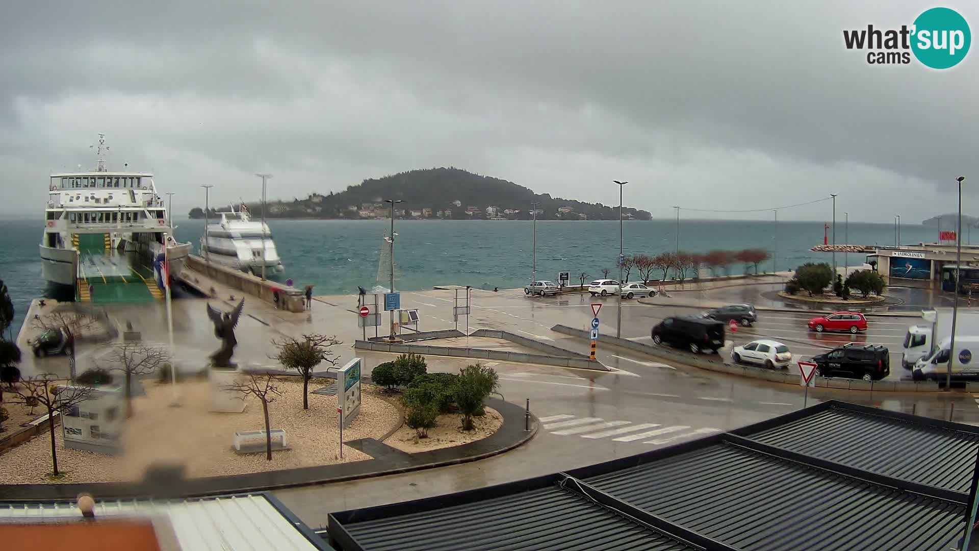 Web cam UGLJAN – Ferry de Preko à Zadar