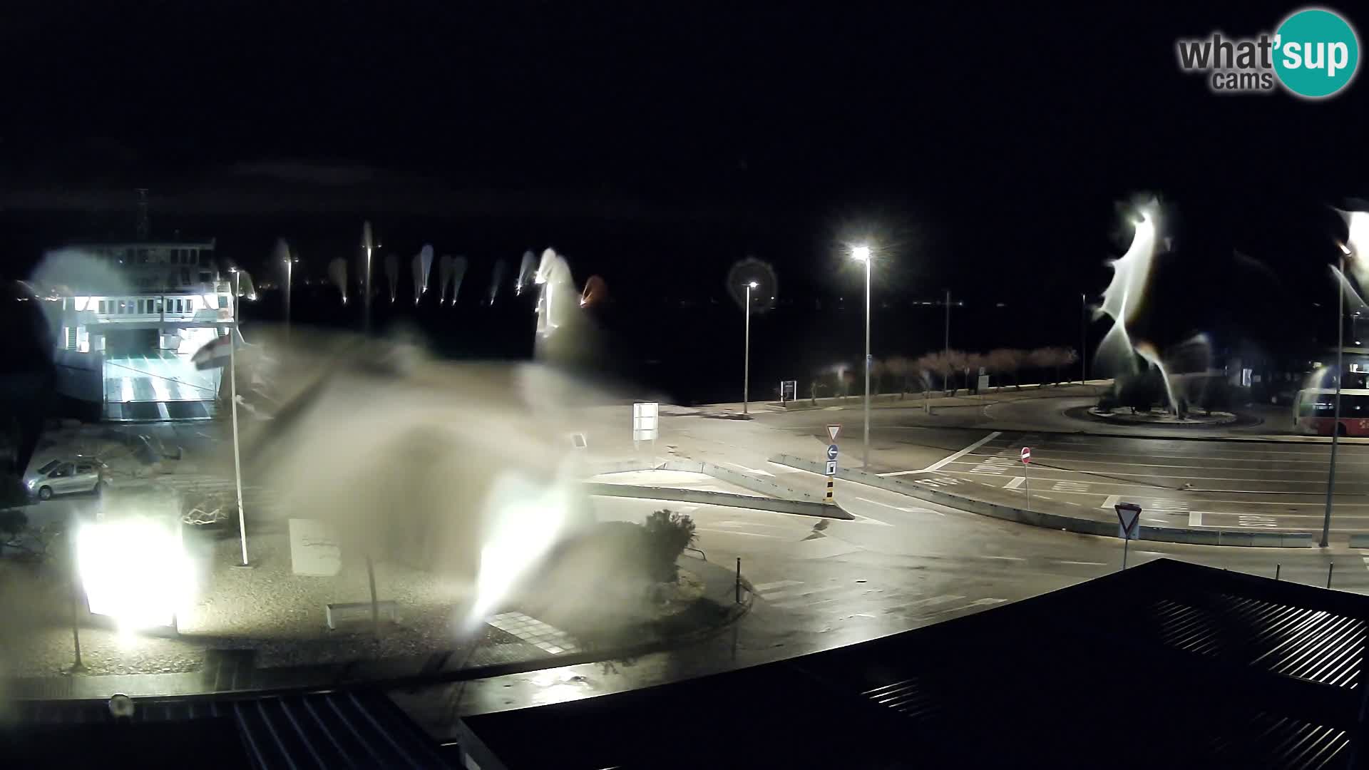 Spletna kamera Ugljan – trajekt Preko – Zadar