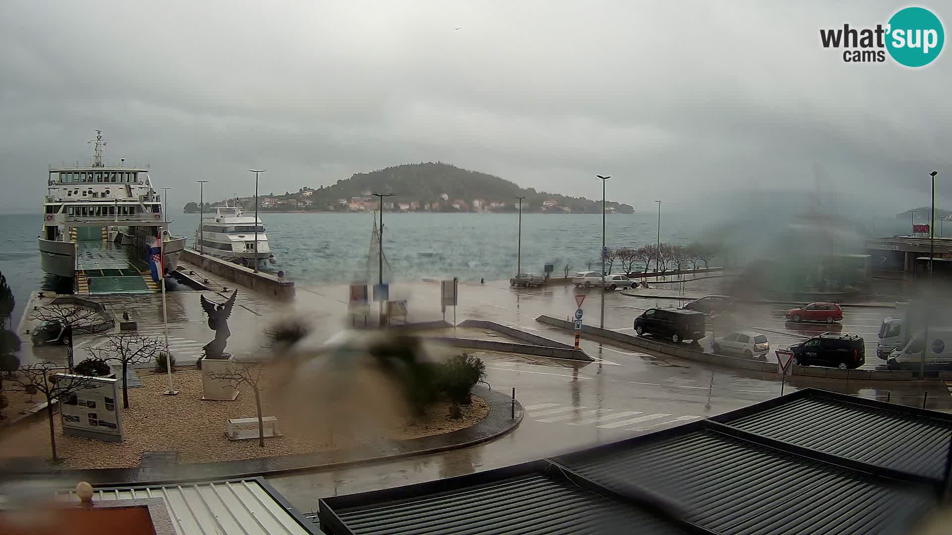 Webcam Ugliano – terminal traghetto da Preko a Zara