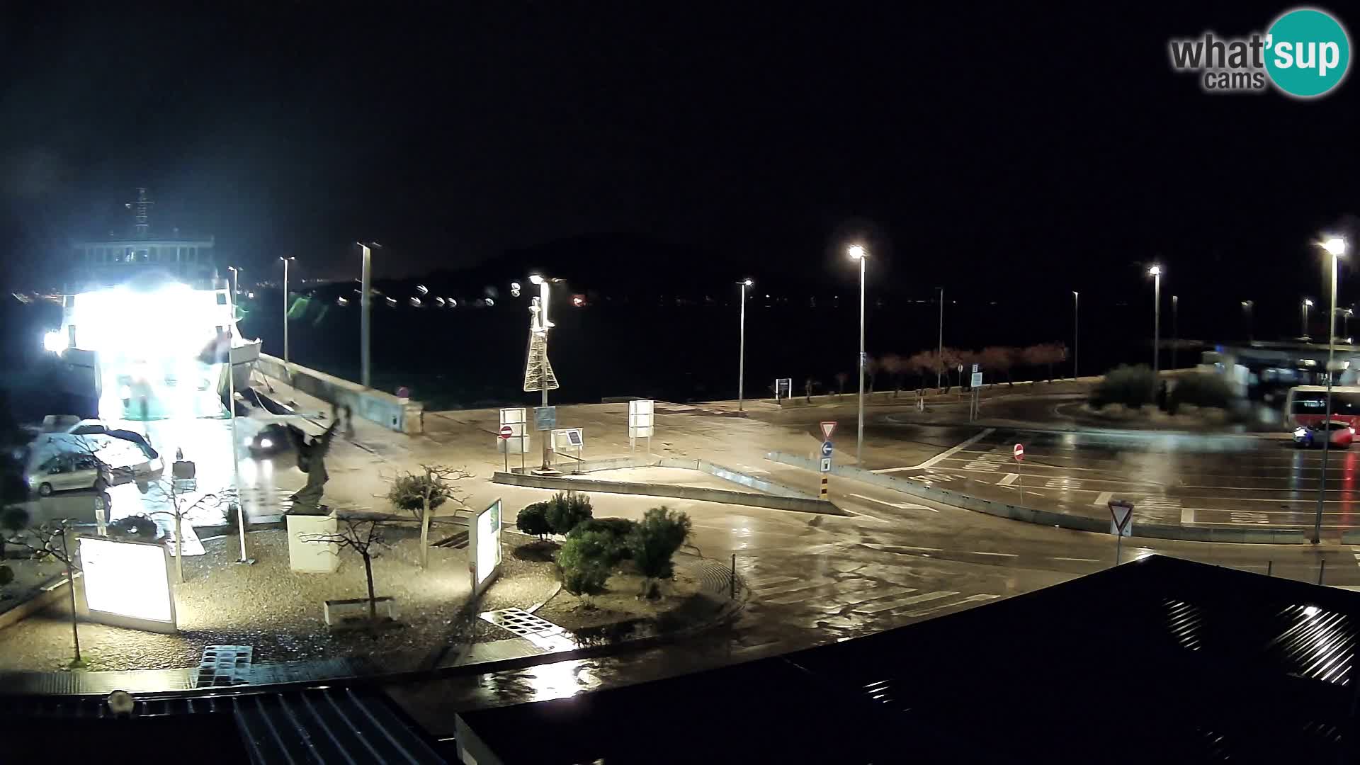 Web kamera Ugljan – Preko trajekt za Zadar