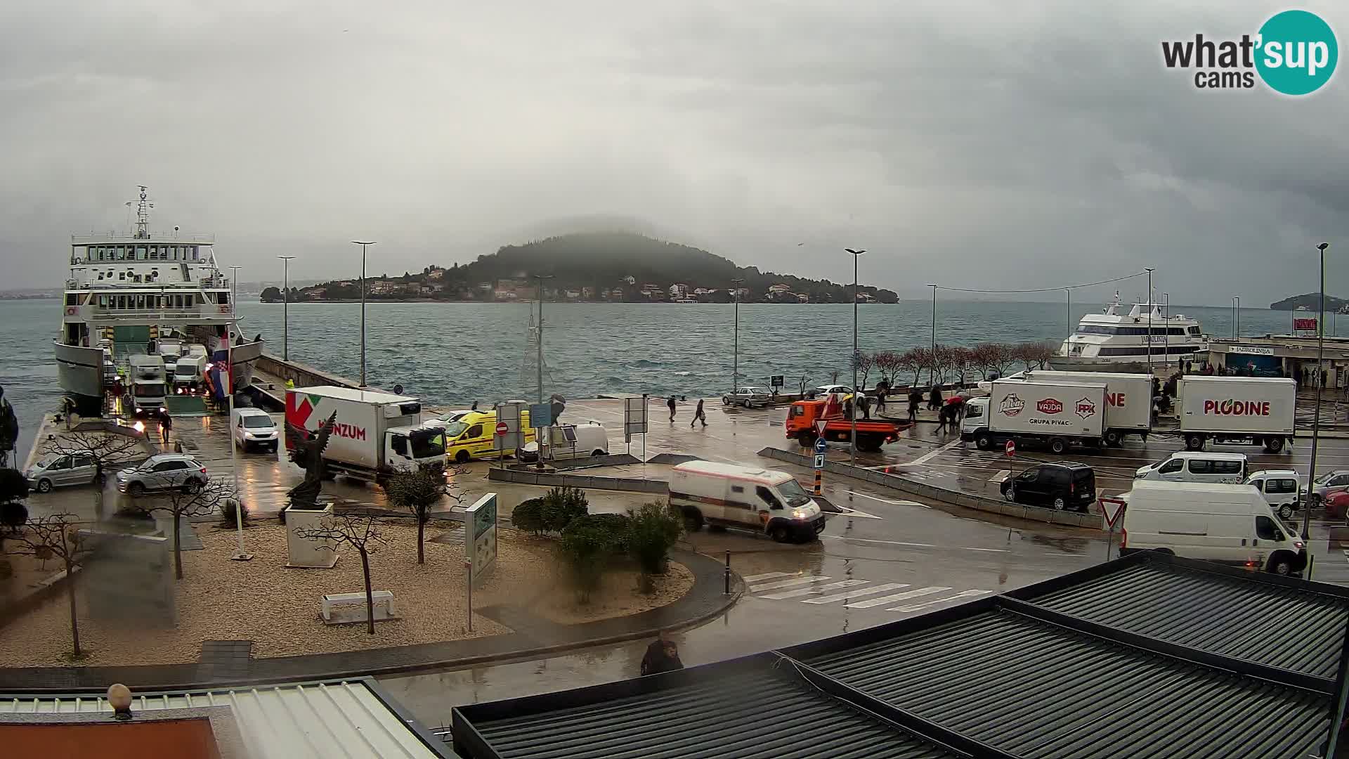 Web cam UGLJAN – Ferry de Preko à Zadar