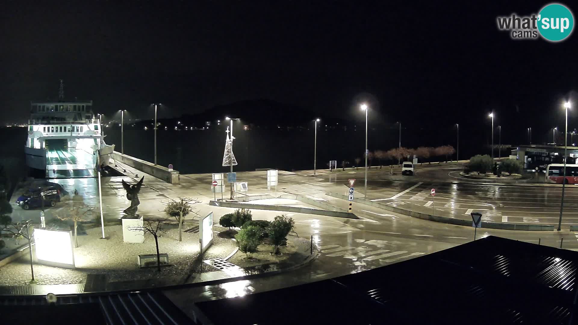 Webcam Ugliano – terminal traghetto da Preko a Zara