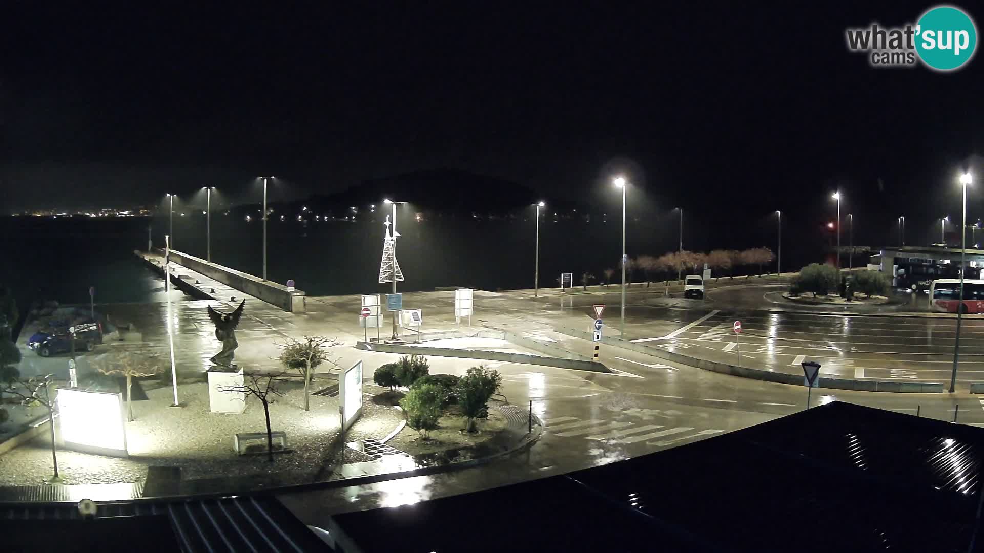 Web kamera Ugljan – Preko trajekt za Zadar