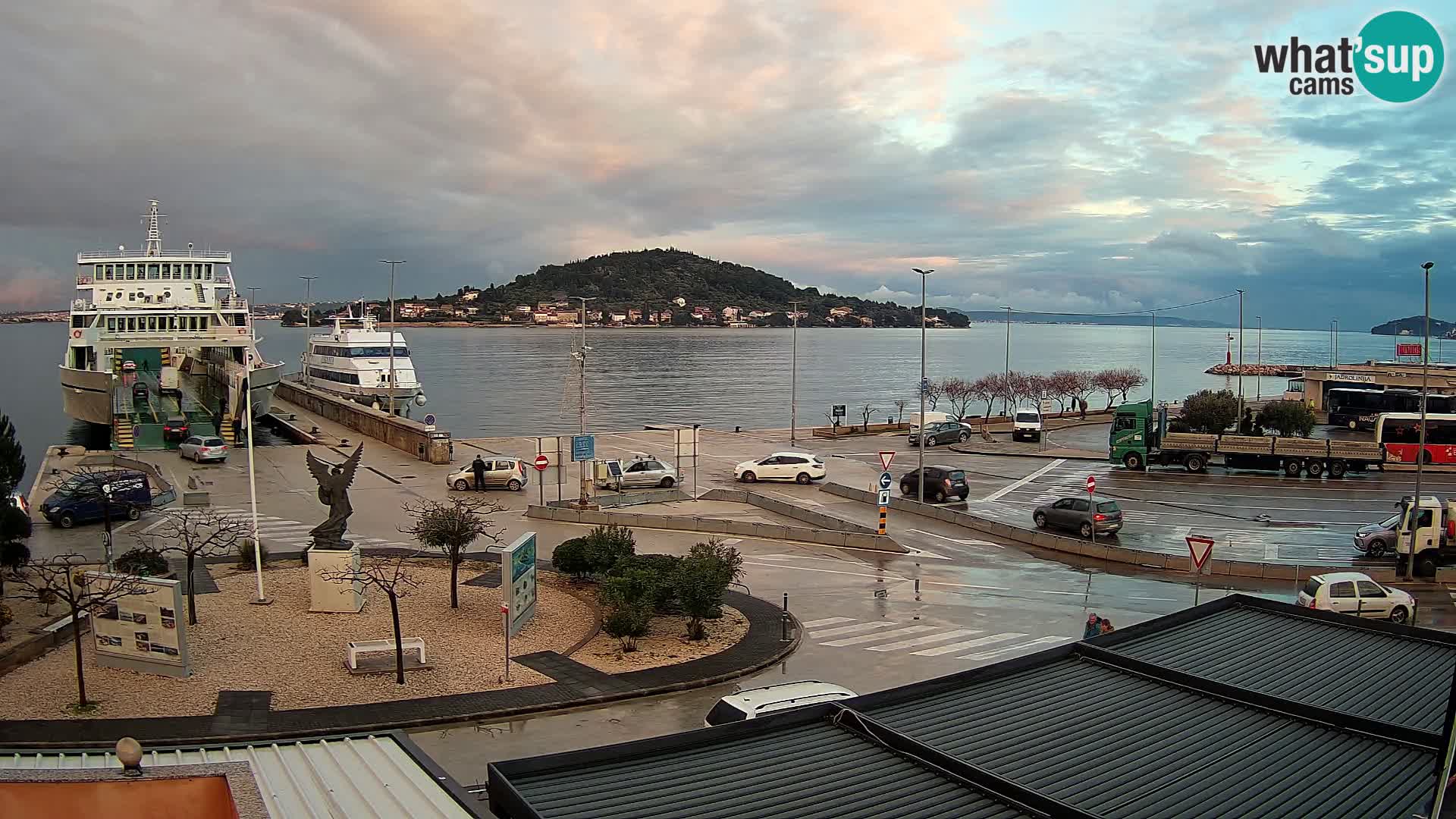 UGLJAN Webcam – Preko-Fähre nach Zadar