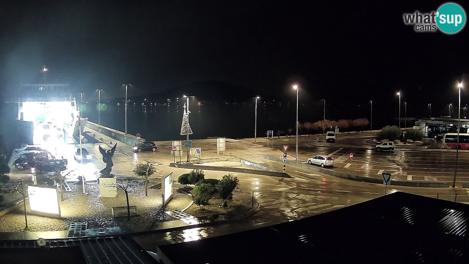 Webcam Ugliano – terminal traghetto da Preko a Zara