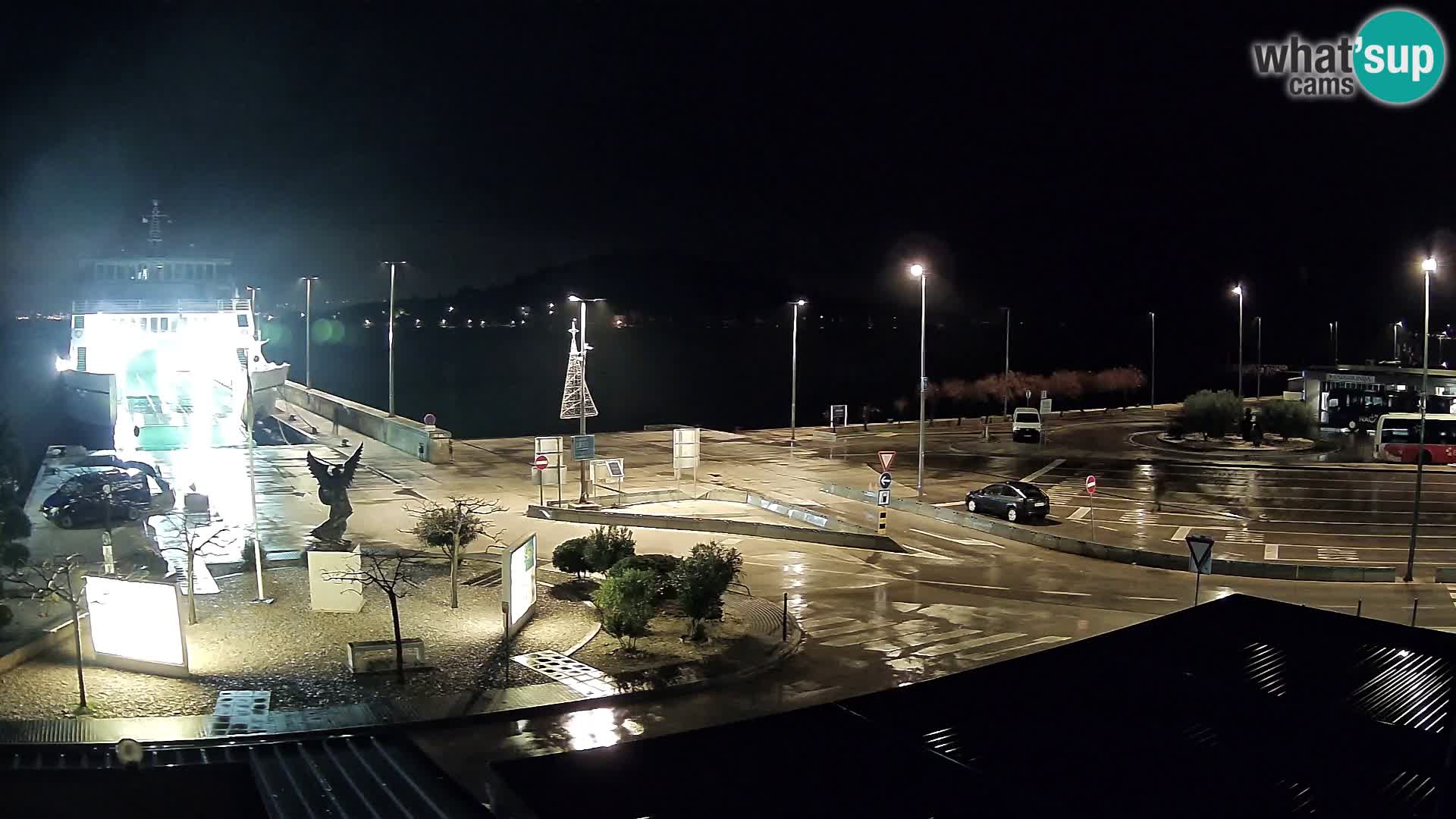 Webcam Ugliano – terminal traghetto da Preko a Zara