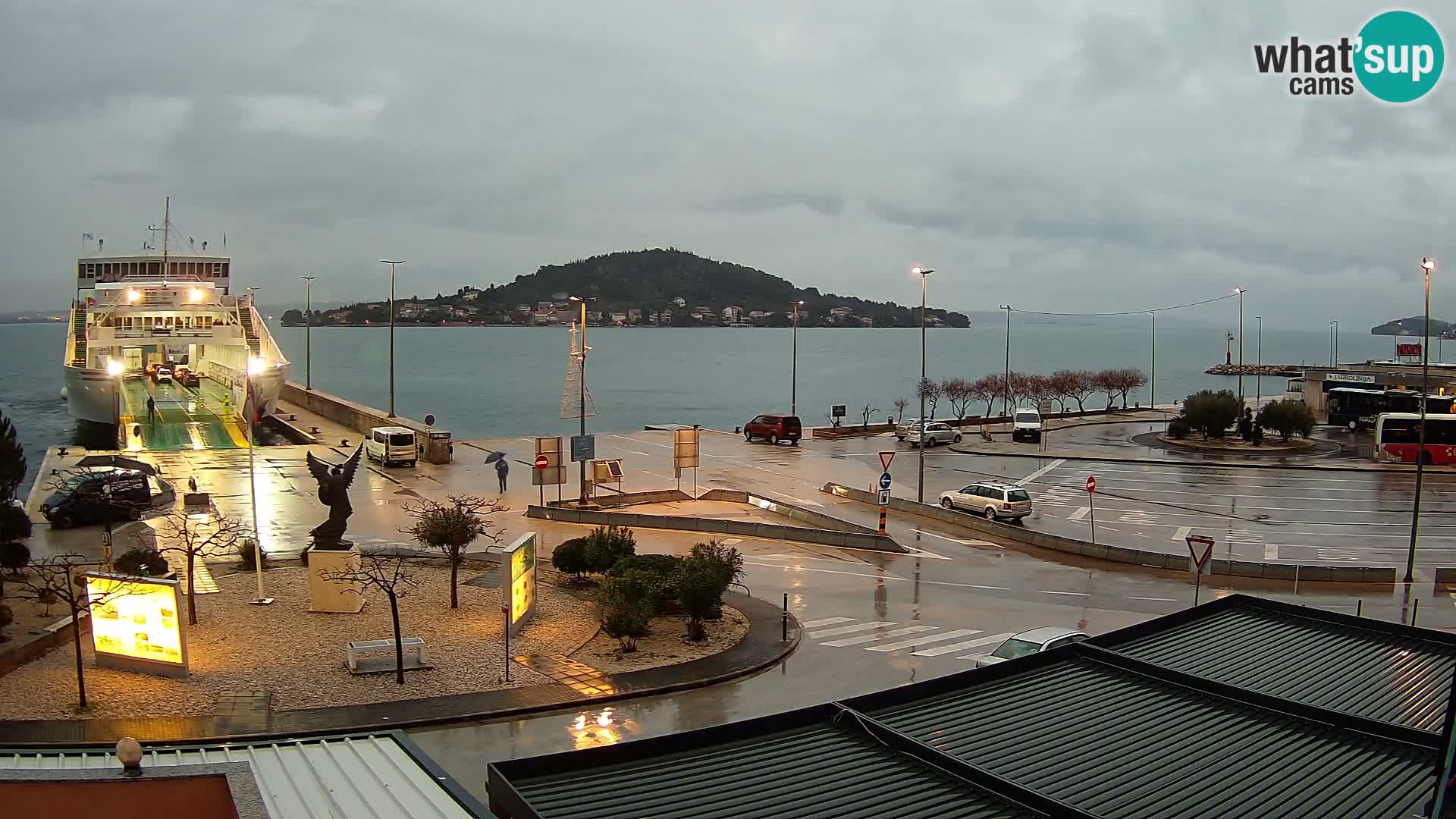 Web cam UGLJAN – Ferry de Preko à Zadar