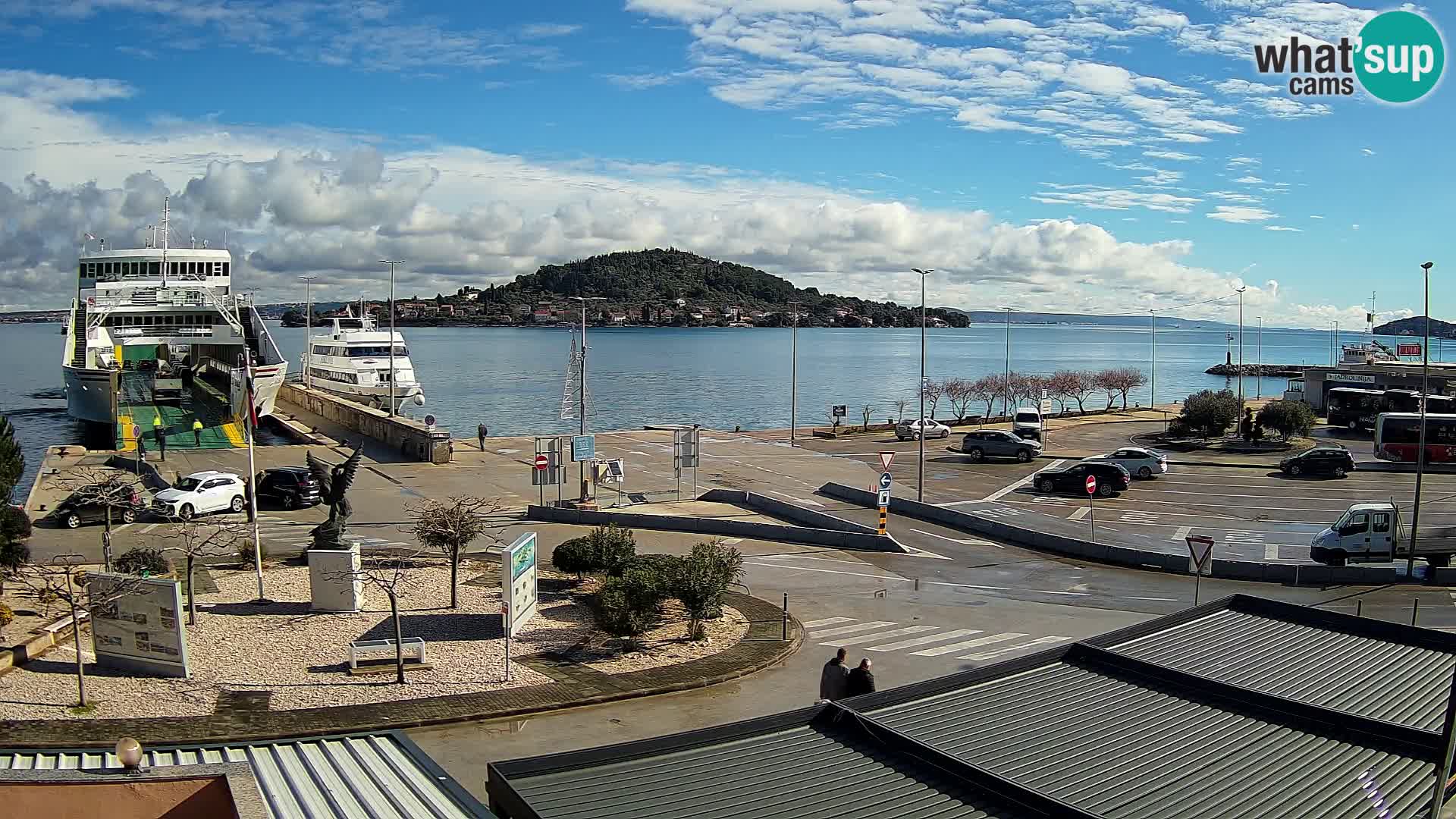 Cámara web UGLJAN – Transportar de Preko a Zadar