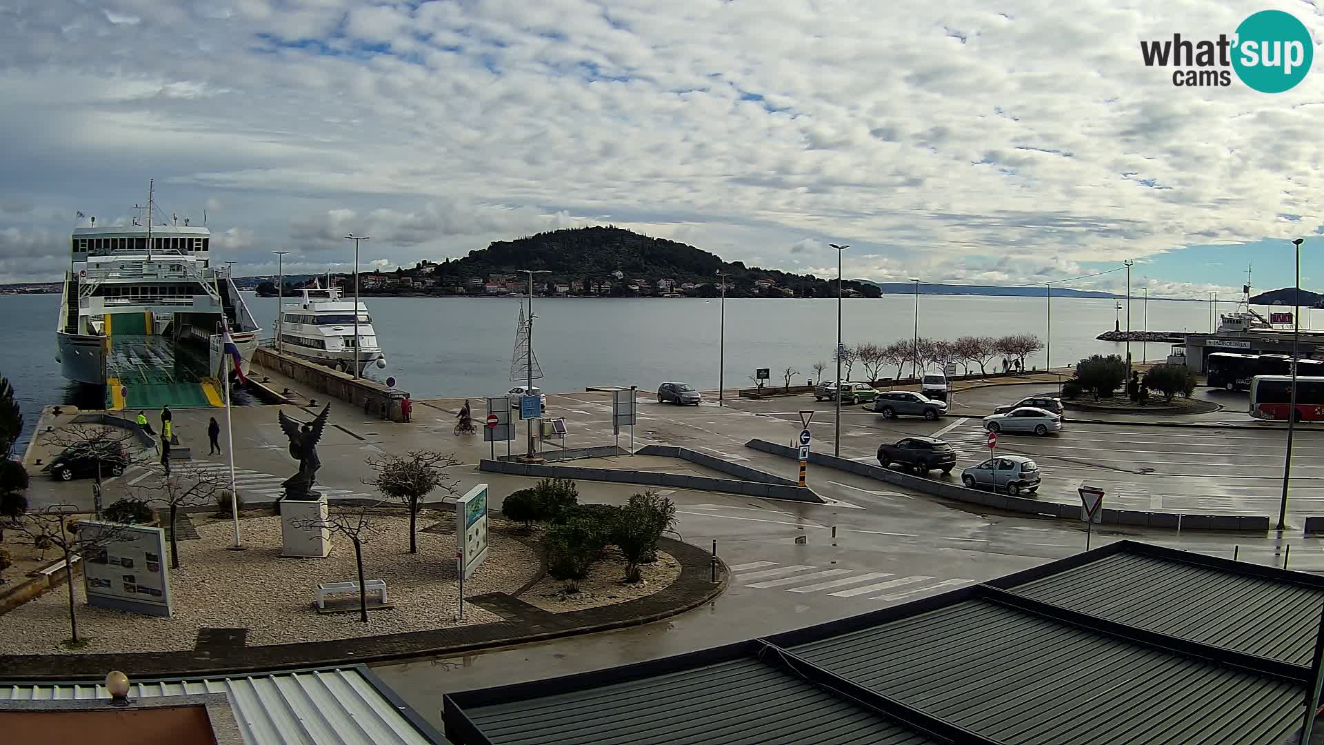 Cámara web UGLJAN – Transportar de Preko a Zadar