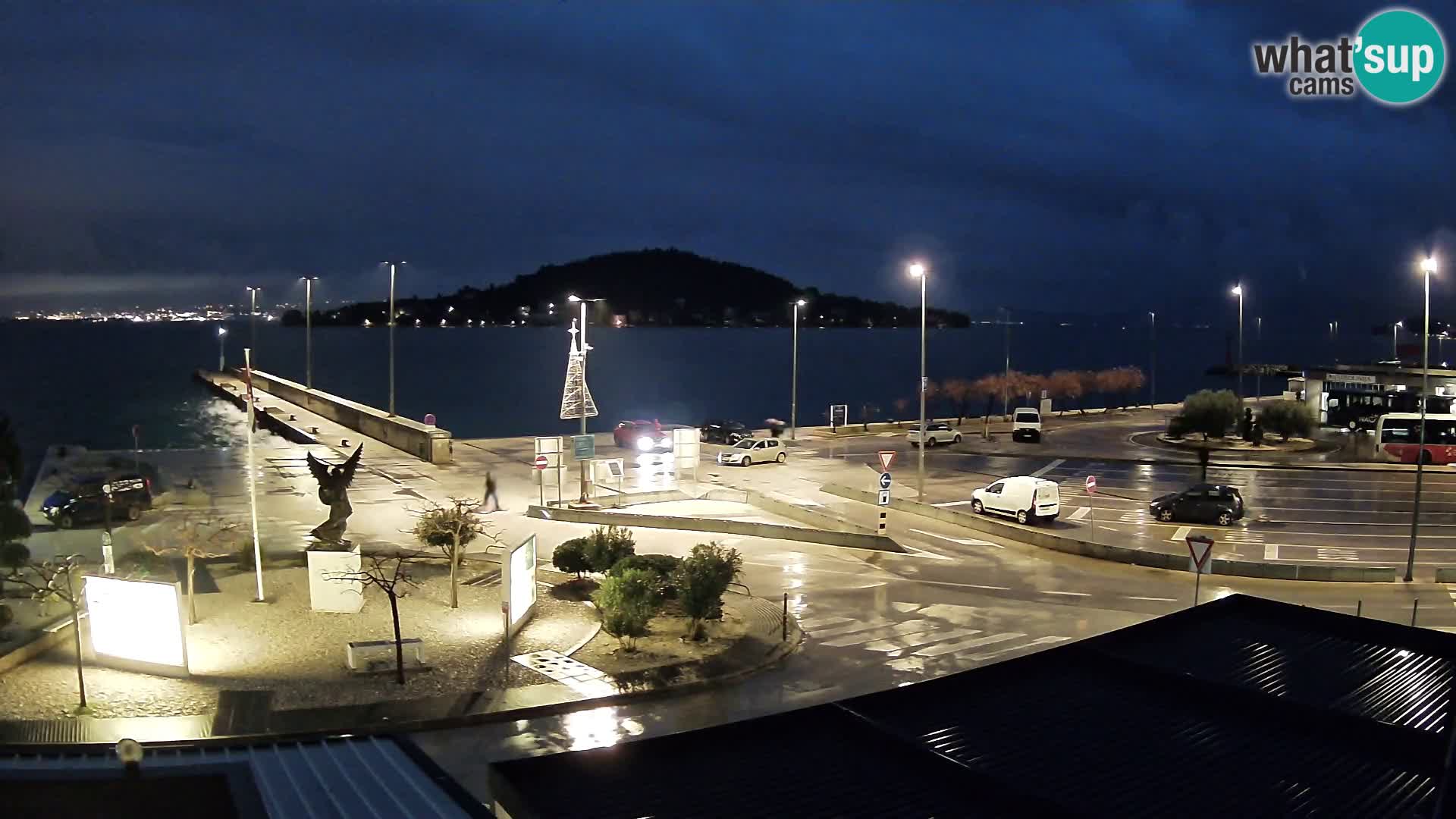 Webcam Ugliano – terminal traghetto da Preko a Zara