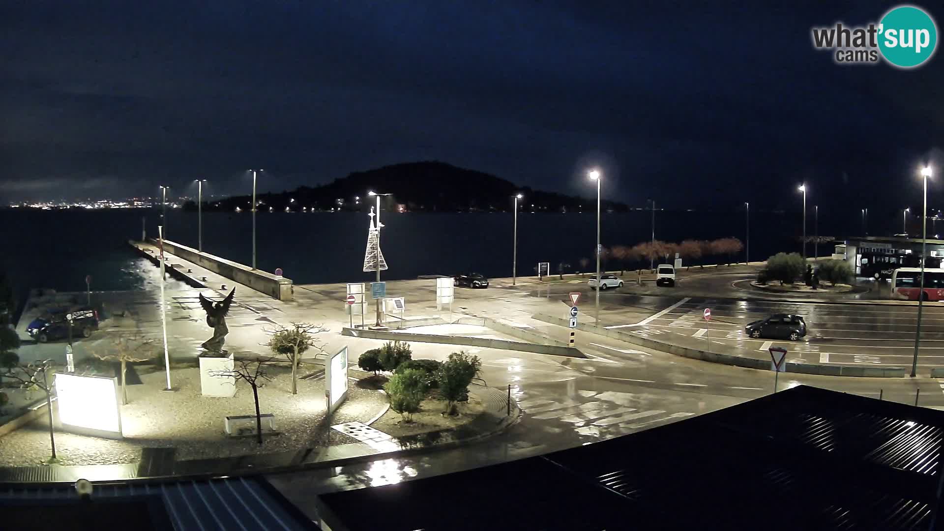 Spletna kamera Ugljan – trajekt Preko – Zadar