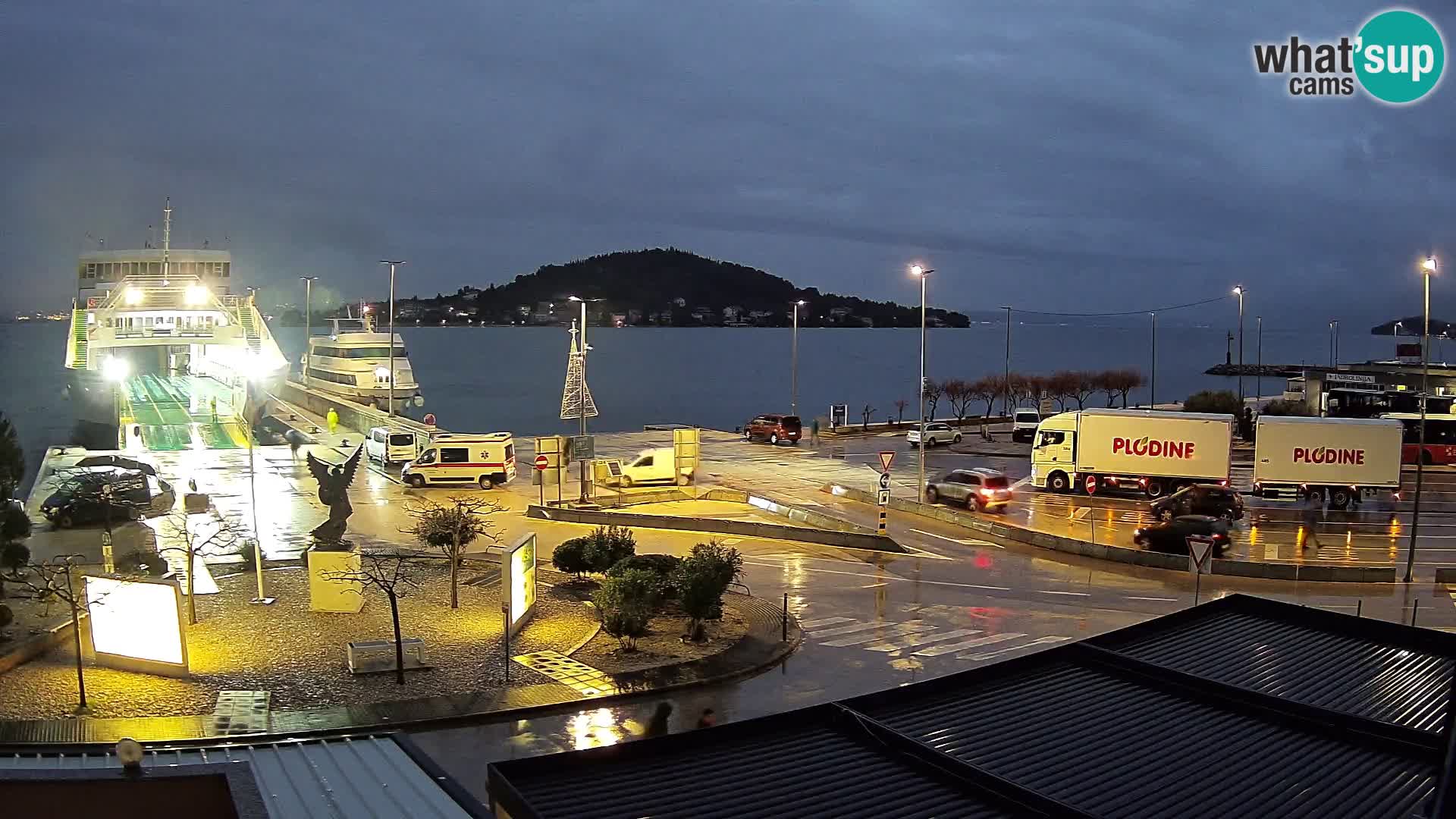 Webcam Ugljan – Preko Ferry to Zadar