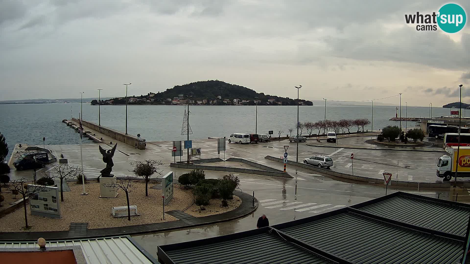 Webcam Ugljan – Preko Ferry to Zadar