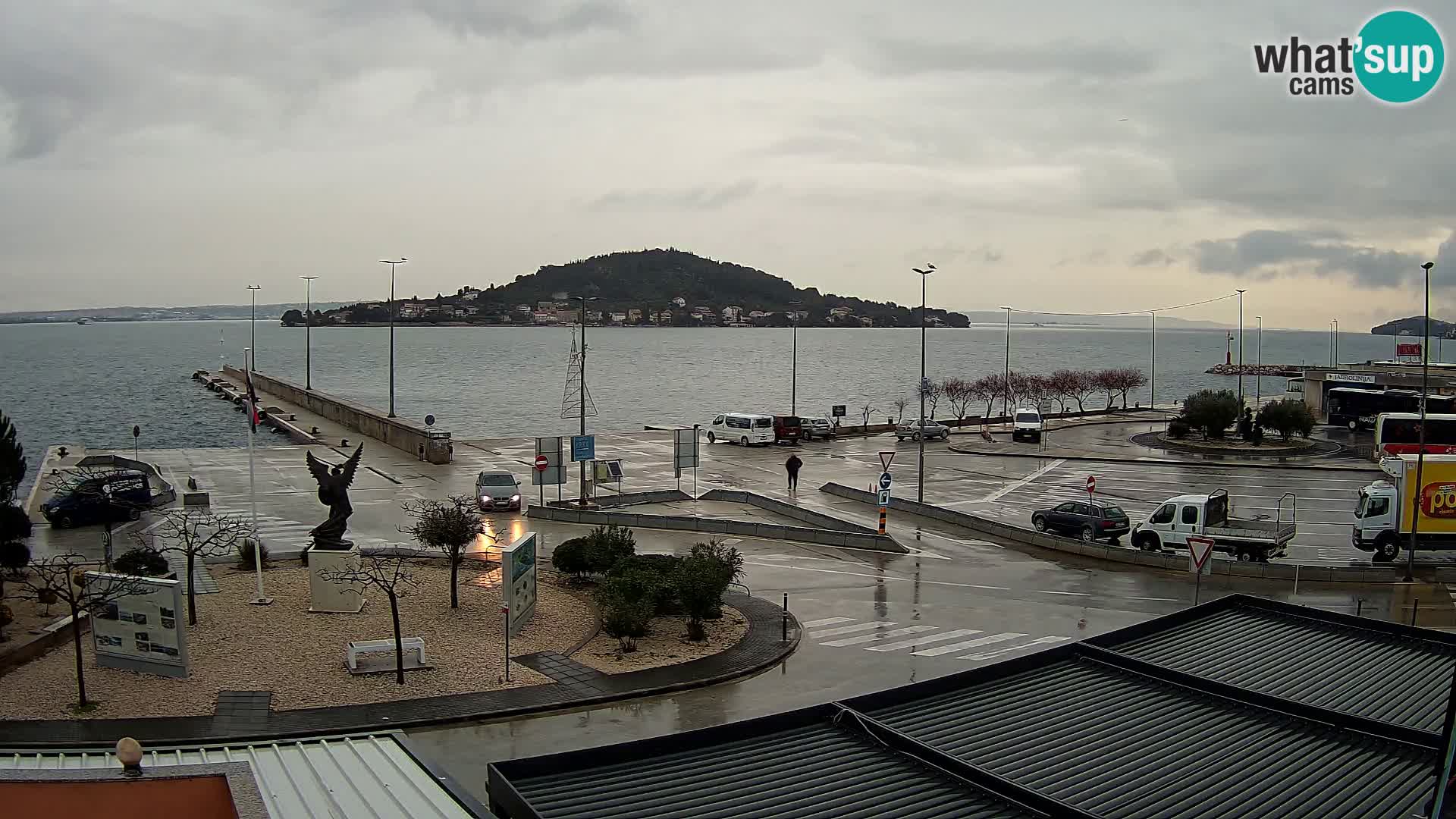 Webcam Ugljan – Preko Ferry to Zadar