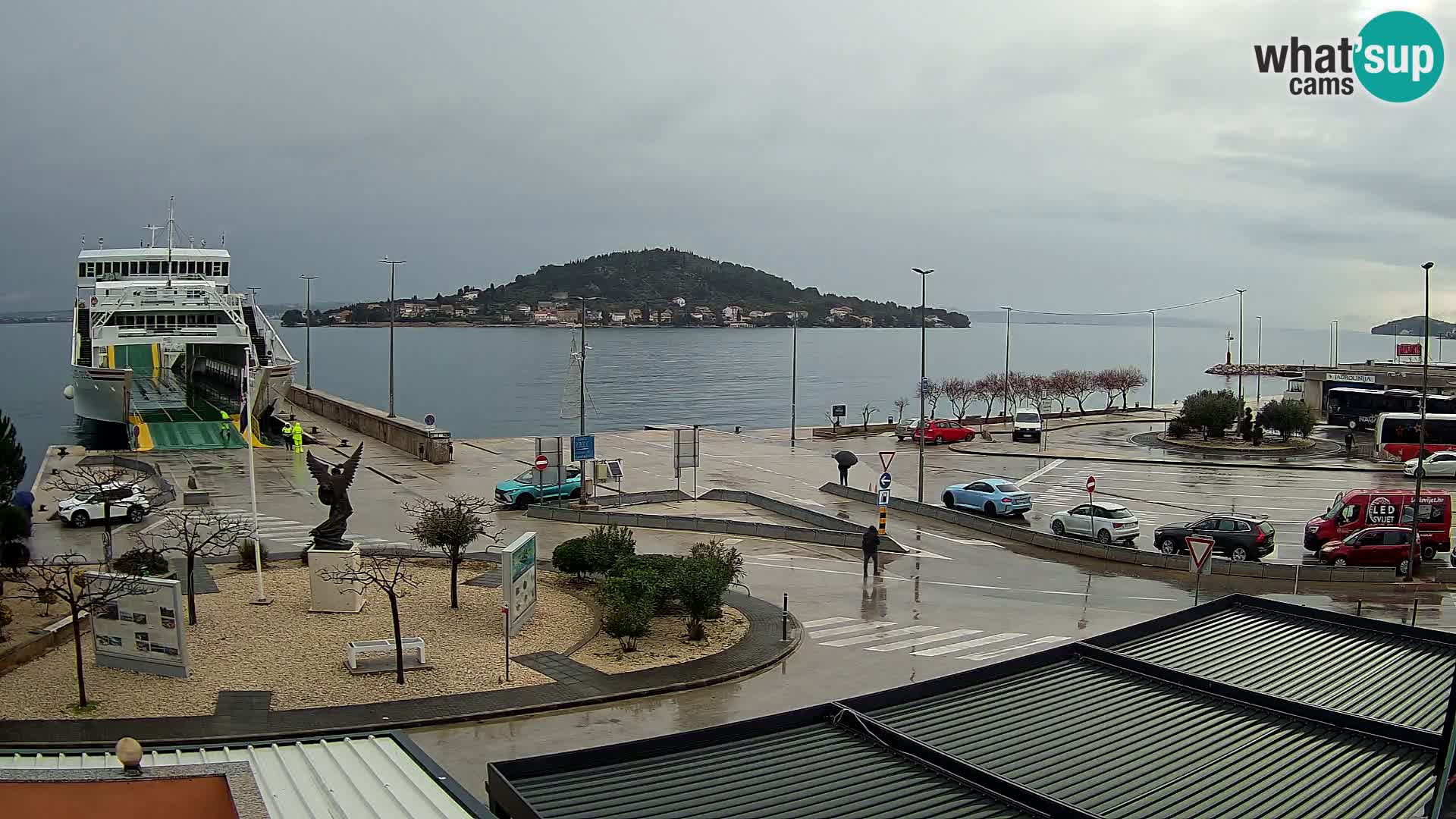 Web cam UGLJAN – Ferry de Preko à Zadar