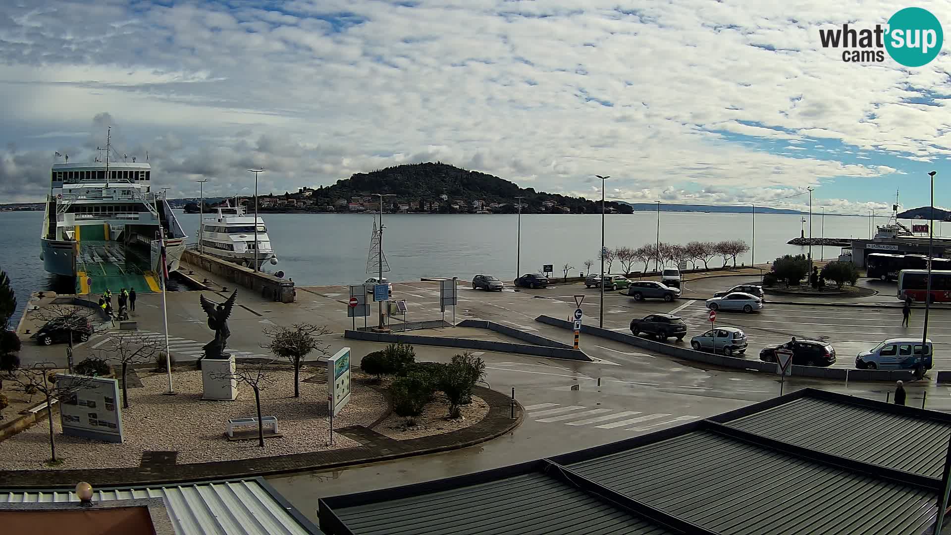 Web cam UGLJAN – Ferry de Preko à Zadar