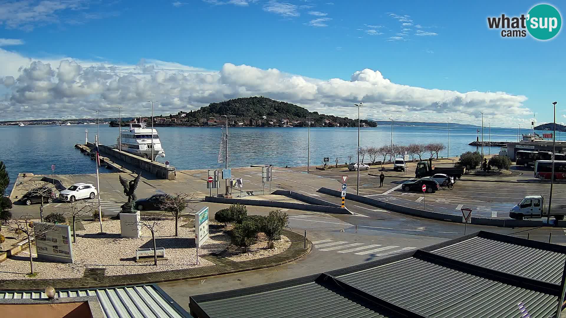 Webcam Ugljan – Preko Ferry to Zadar