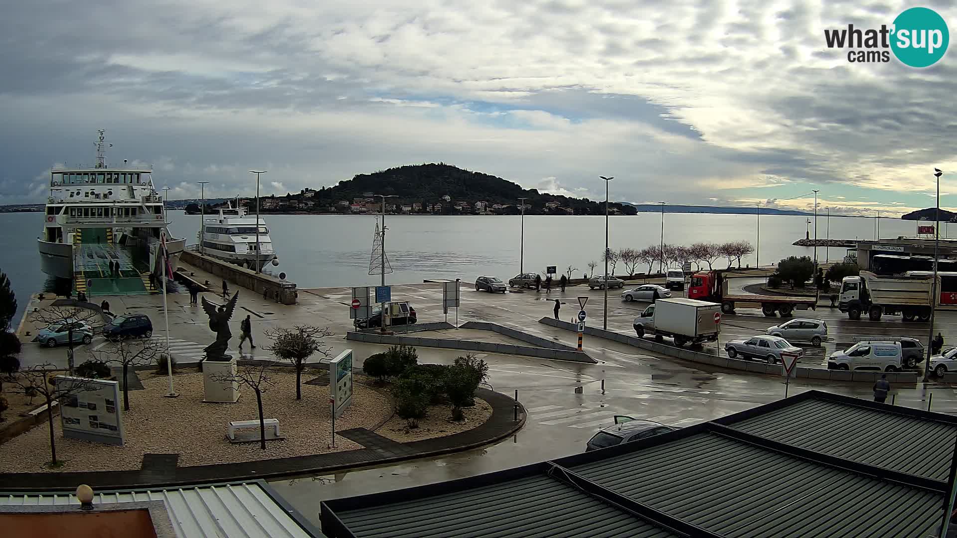 Web cam UGLJAN – Ferry de Preko à Zadar
