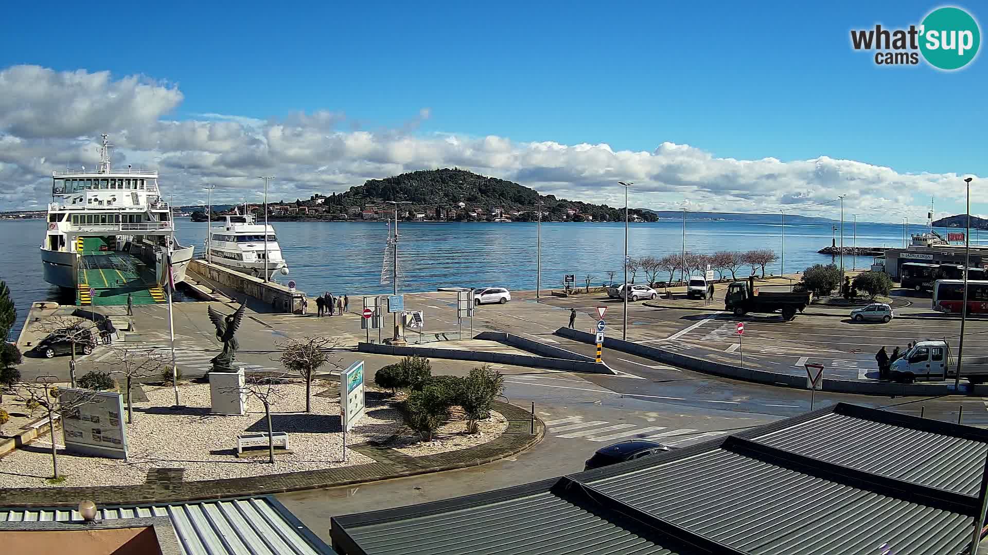 Web cam UGLJAN – Ferry de Preko à Zadar