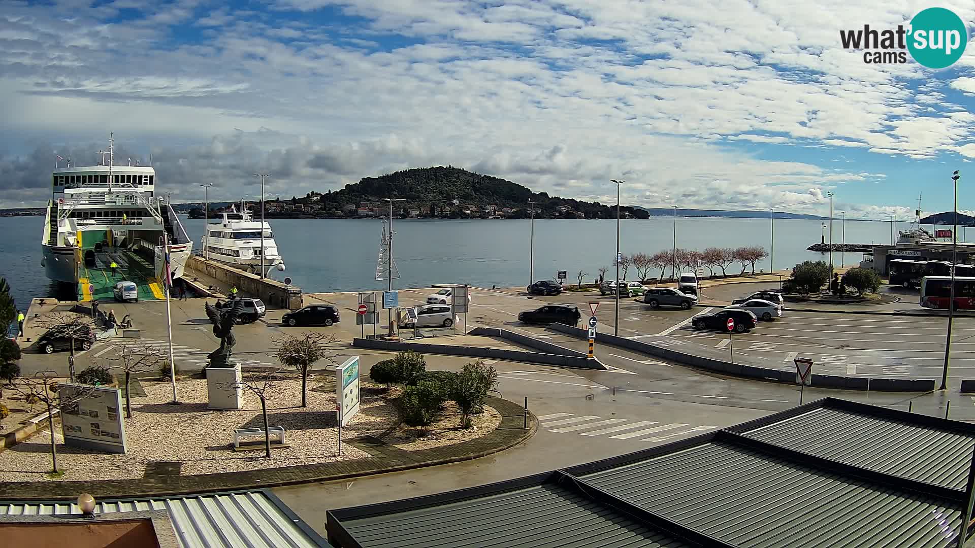 Cámara web UGLJAN – Transportar de Preko a Zadar