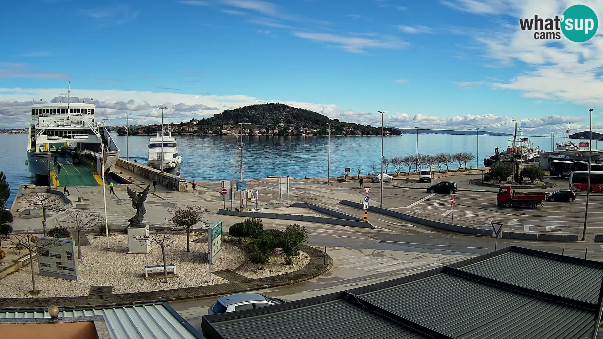 UGLJAN Webcam – Preko-Fähre nach Zadar