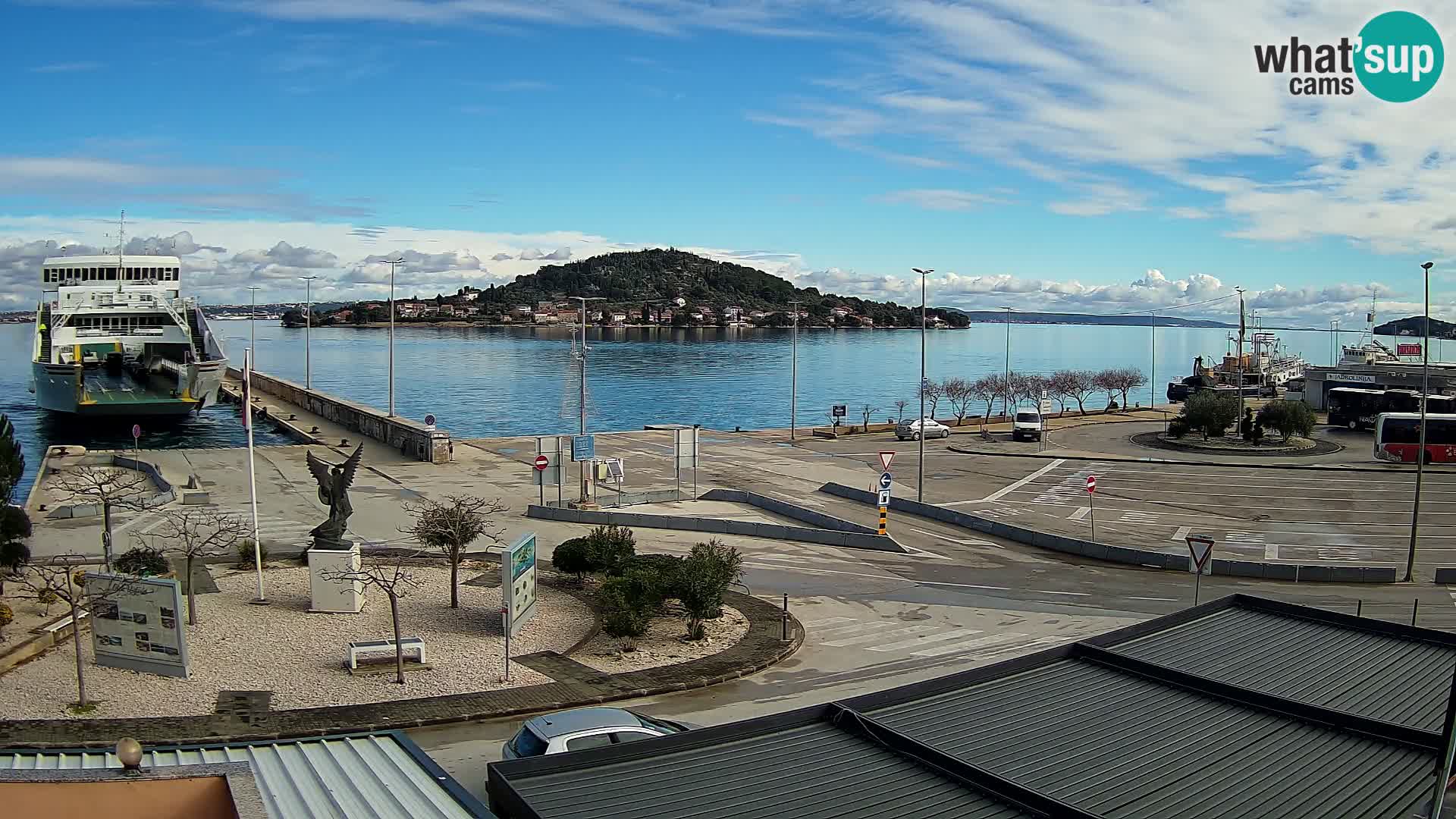 UGLJAN Webcam – Preko-Fähre nach Zadar