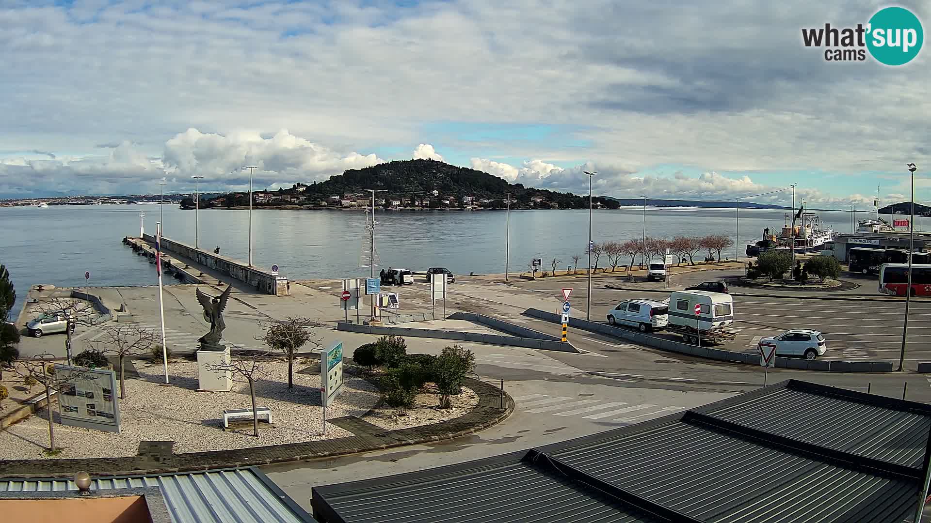 UGLJAN Webcam – Preko-Fähre nach Zadar
