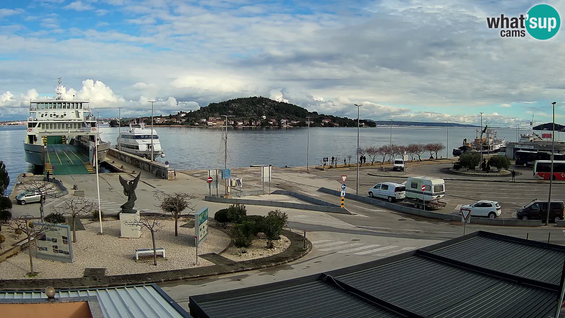 Cámara web UGLJAN – Transportar de Preko a Zadar