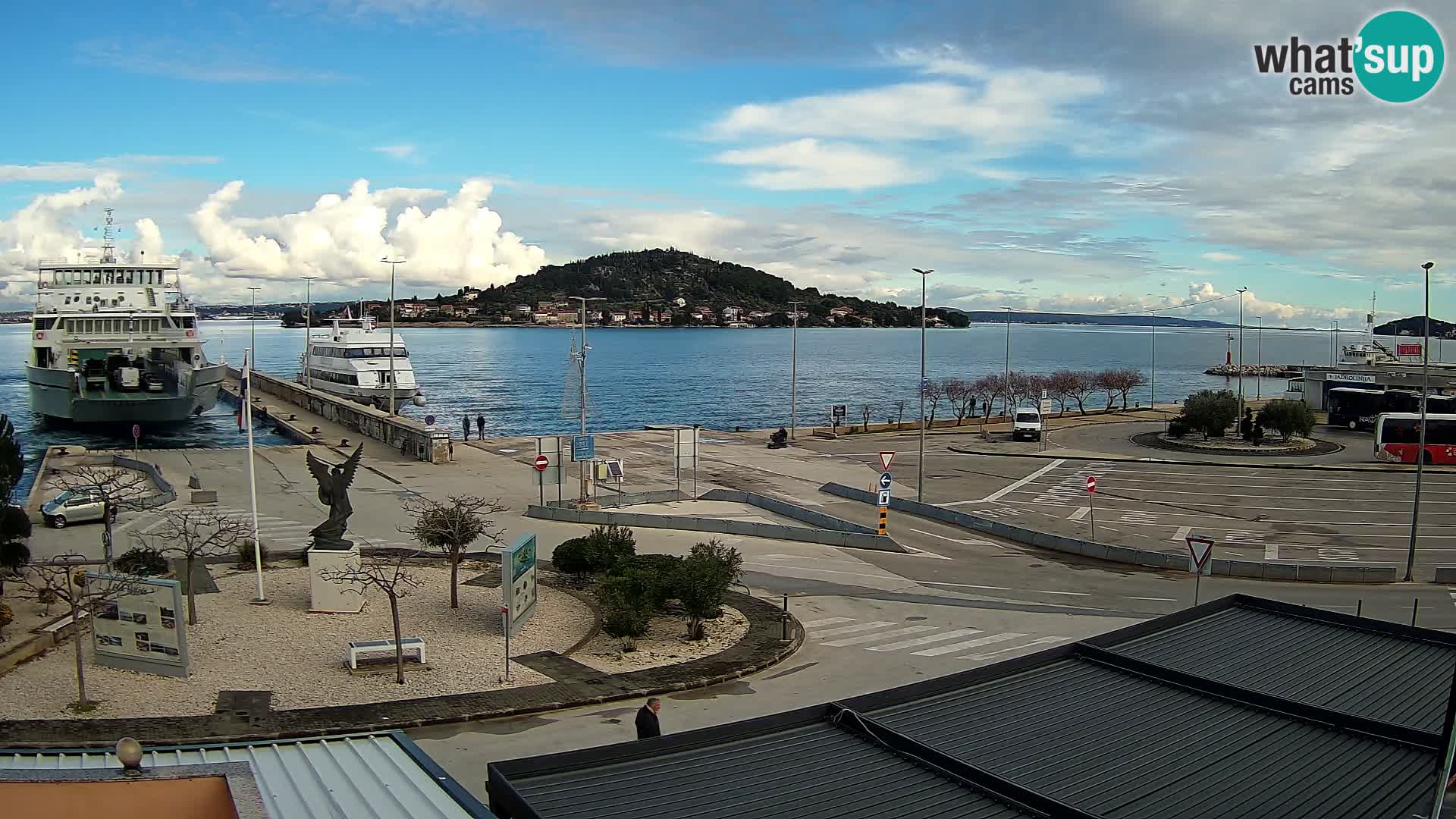 UGLJAN Webcam – Preko-Fähre nach Zadar