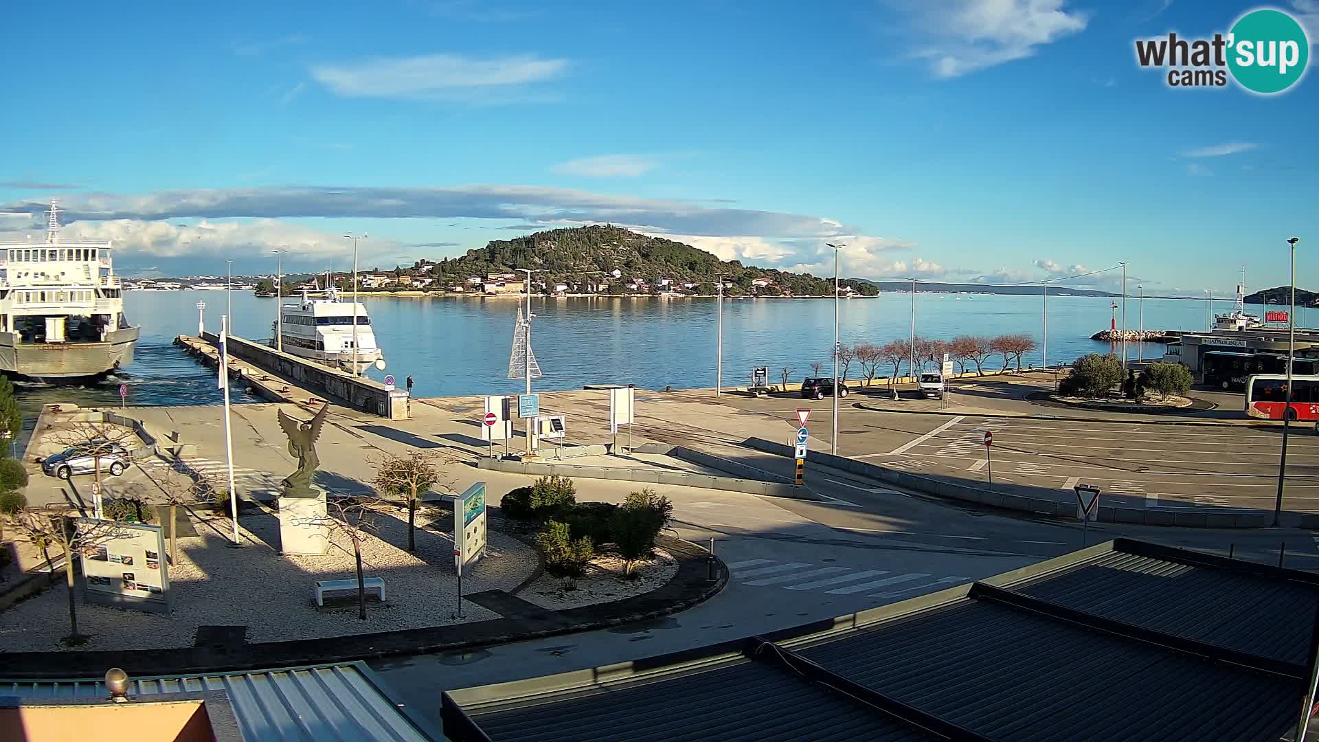 Cámara web UGLJAN – Transportar de Preko a Zadar