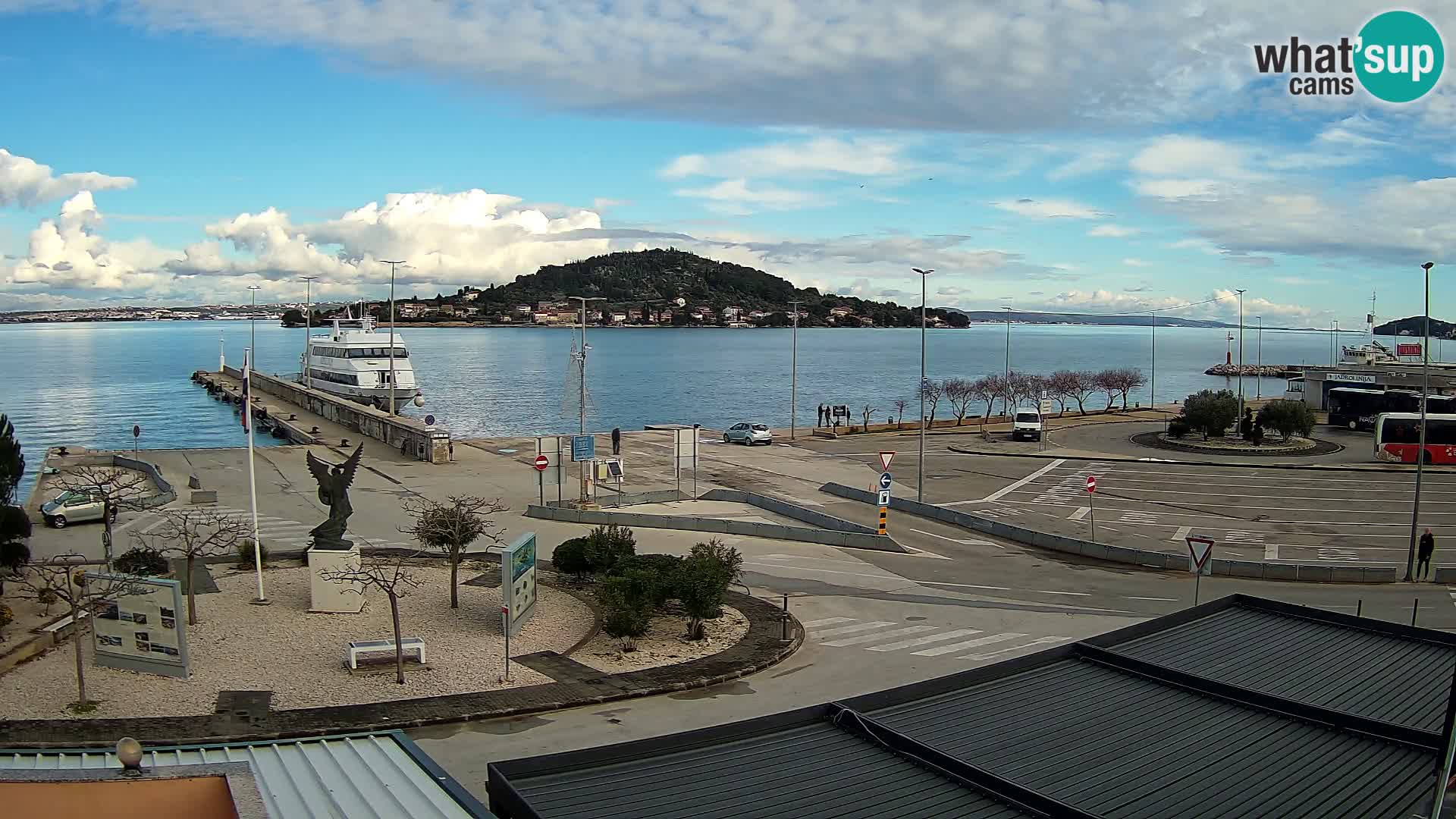 Web cam UGLJAN – Ferry de Preko à Zadar