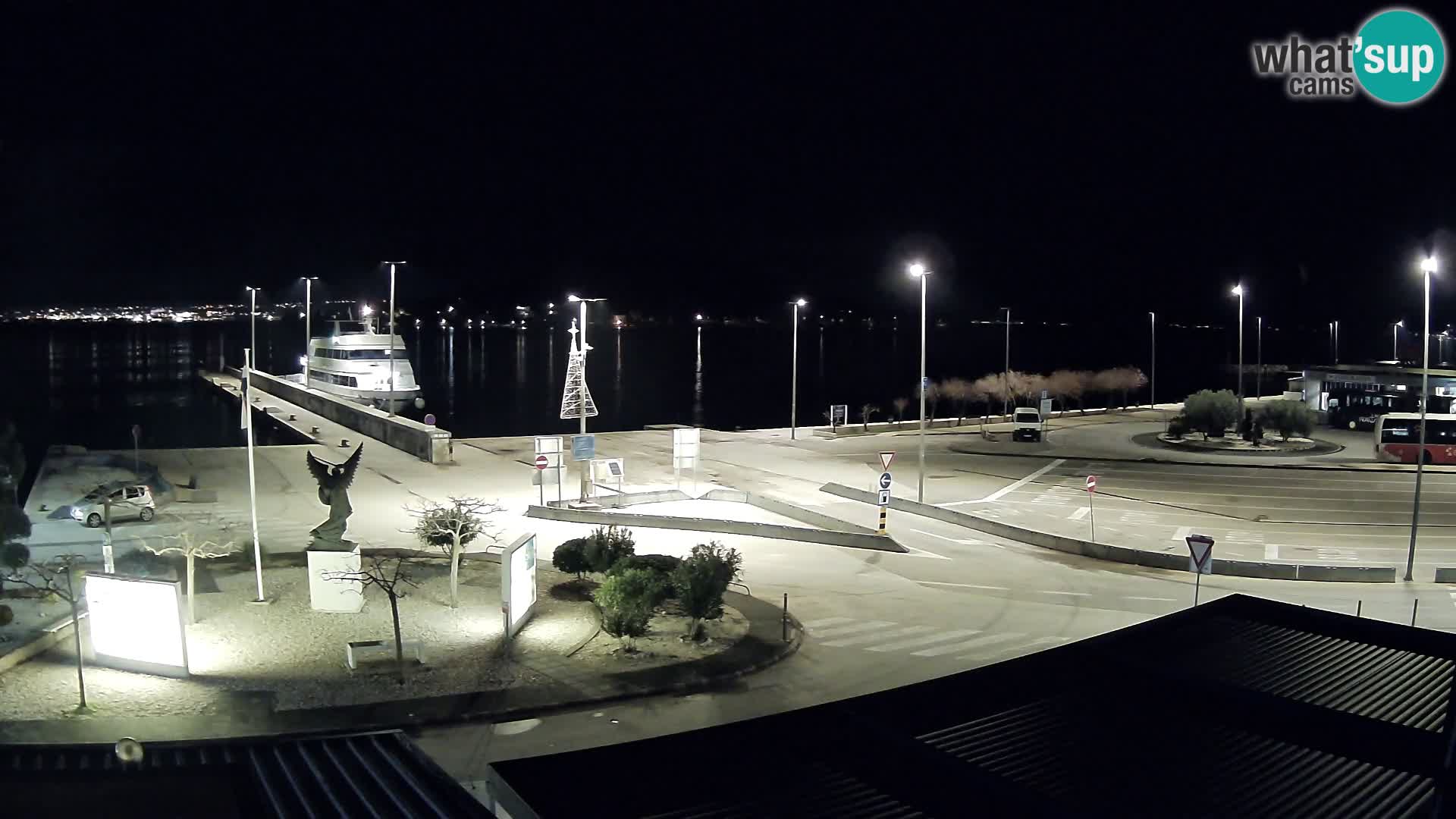 Webcam Ugliano – terminal traghetto da Preko a Zara