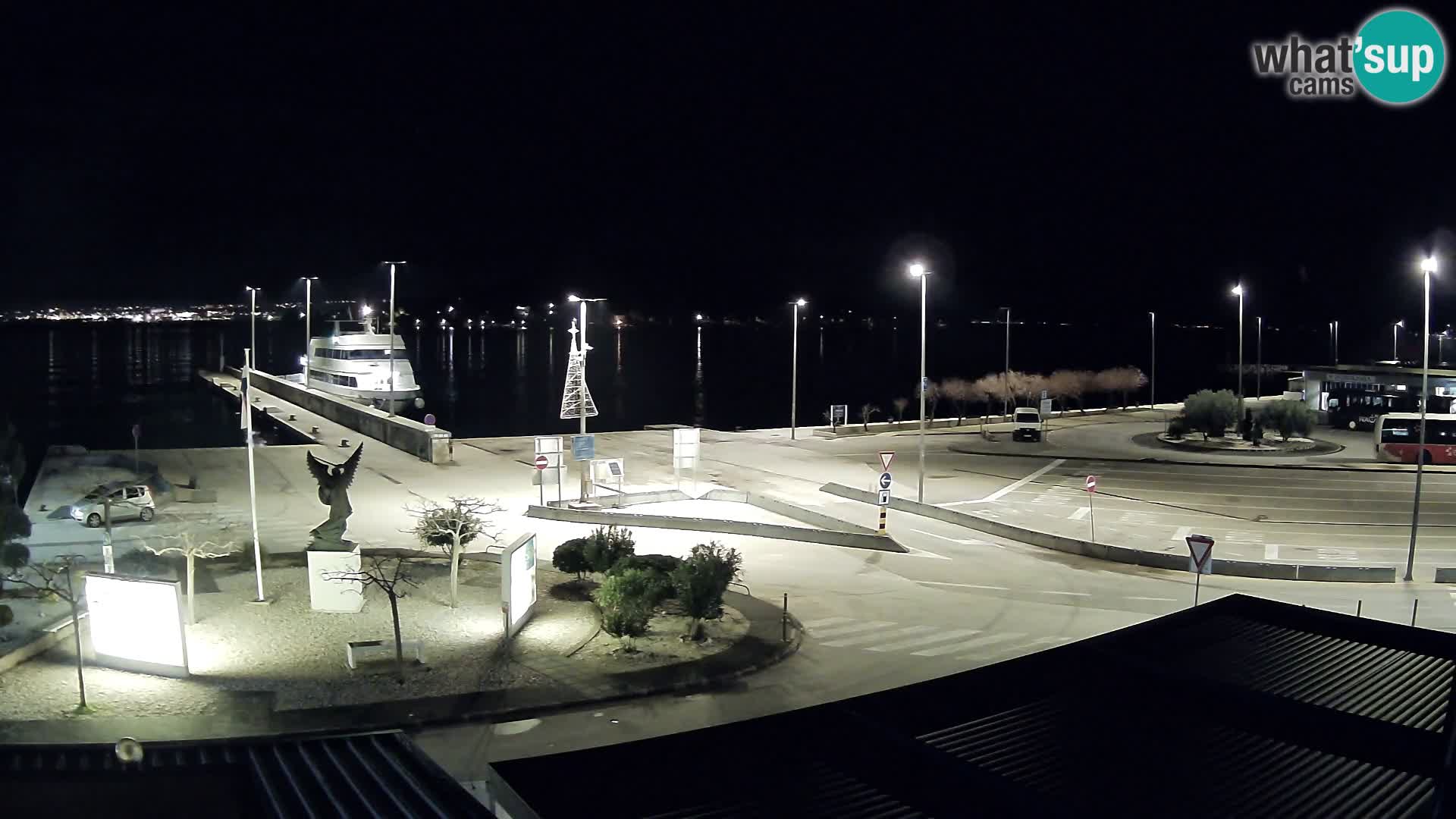 Spletna kamera Ugljan – trajekt Preko – Zadar