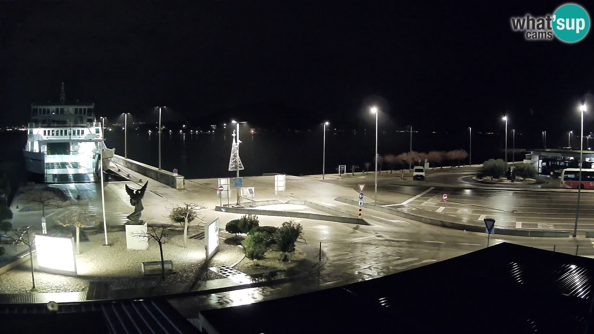 Webcam Ugliano – terminal traghetto da Preko a Zara