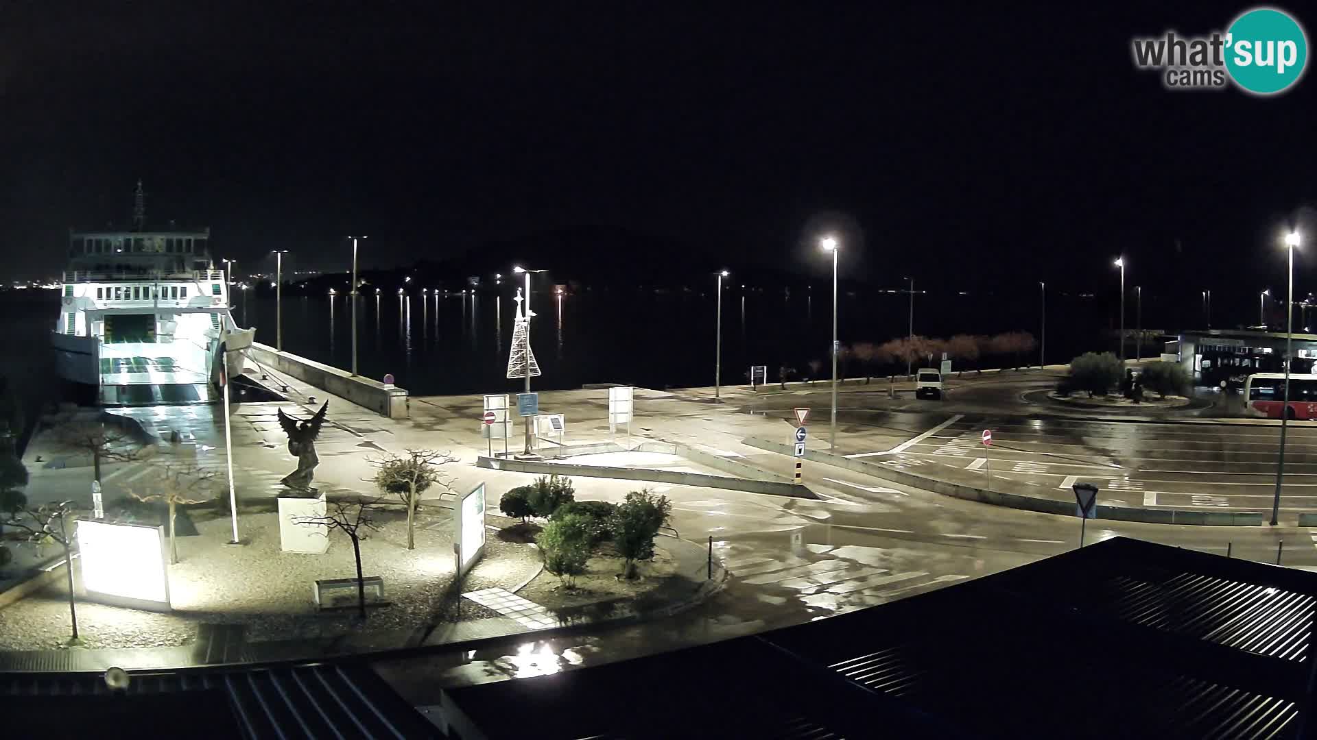 Webcam Ugliano – terminal traghetto da Preko a Zara