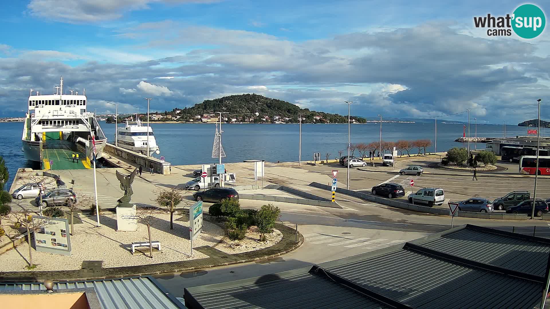 UGLJAN Webcam – Preko-Fähre nach Zadar