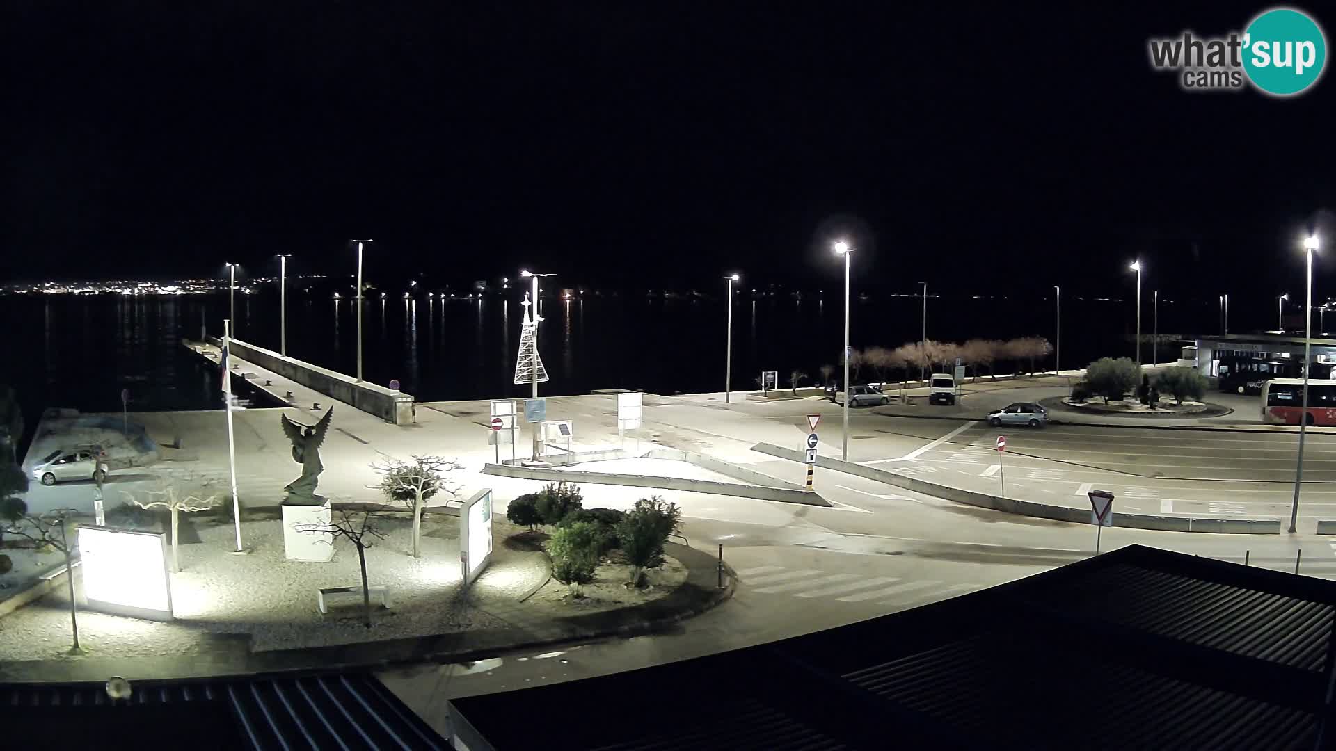 Webcam Ugliano – terminal traghetto da Preko a Zara