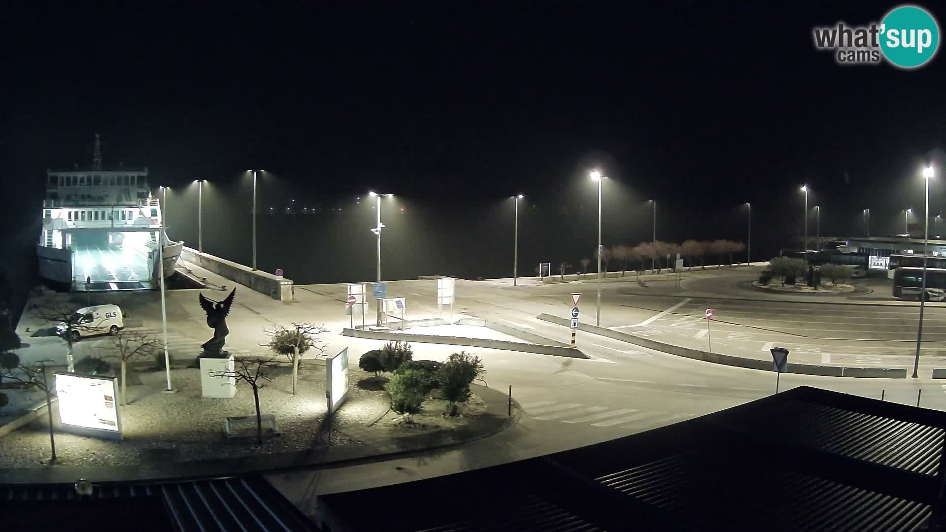 Web kamera Ugljan – Preko trajekt za Zadar