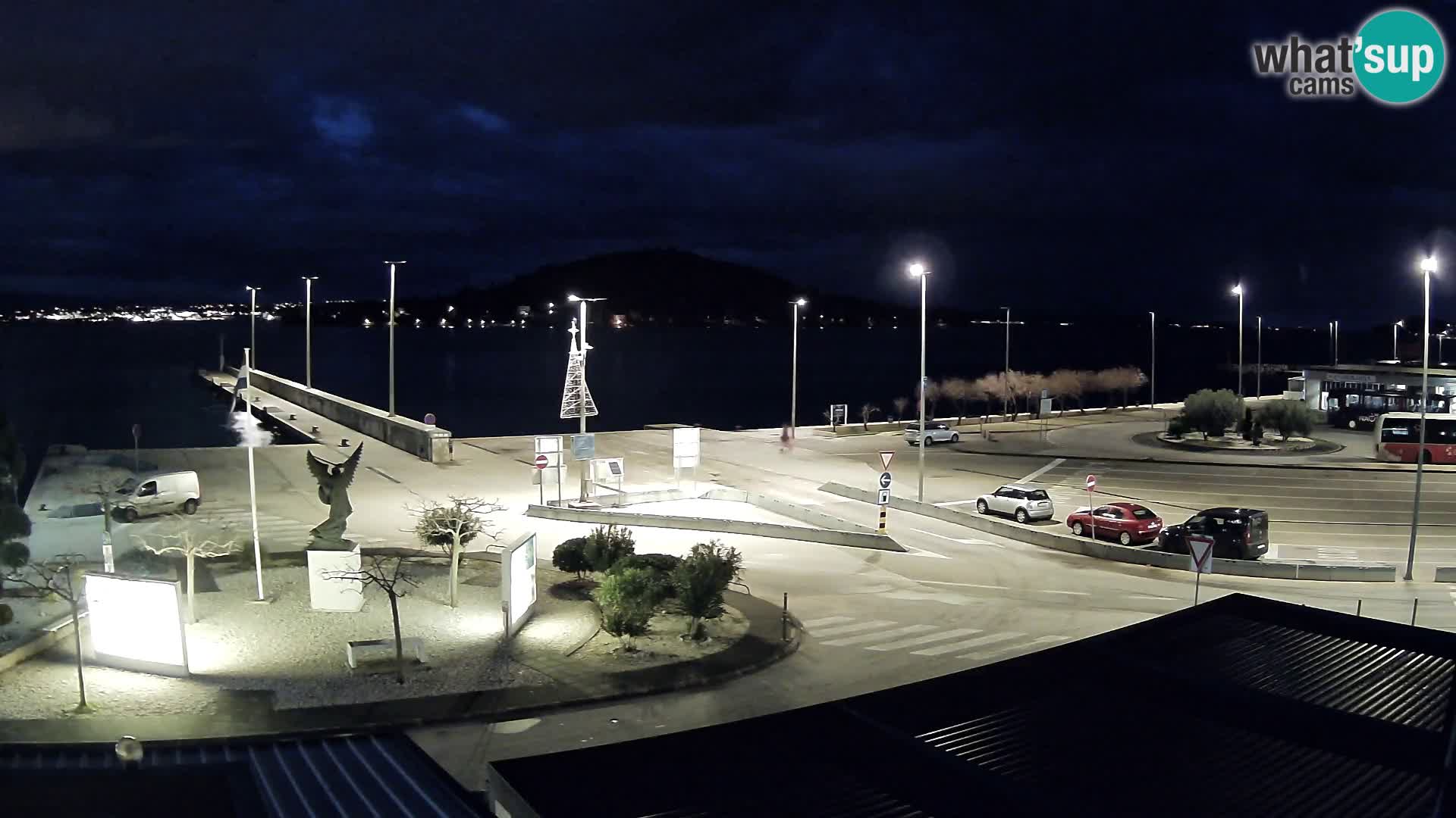 Webcam Ugliano – terminal traghetto da Preko a Zara