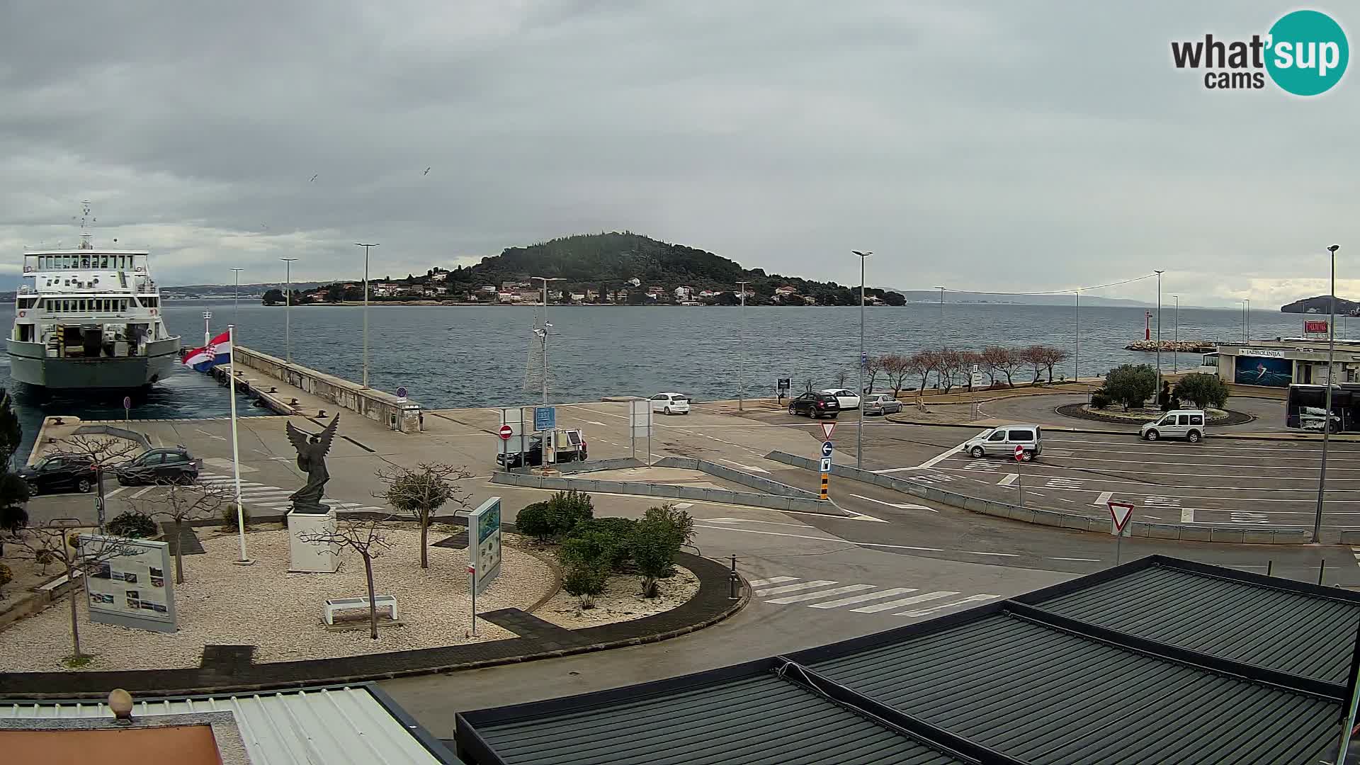 Web cam UGLJAN – Ferry de Preko à Zadar