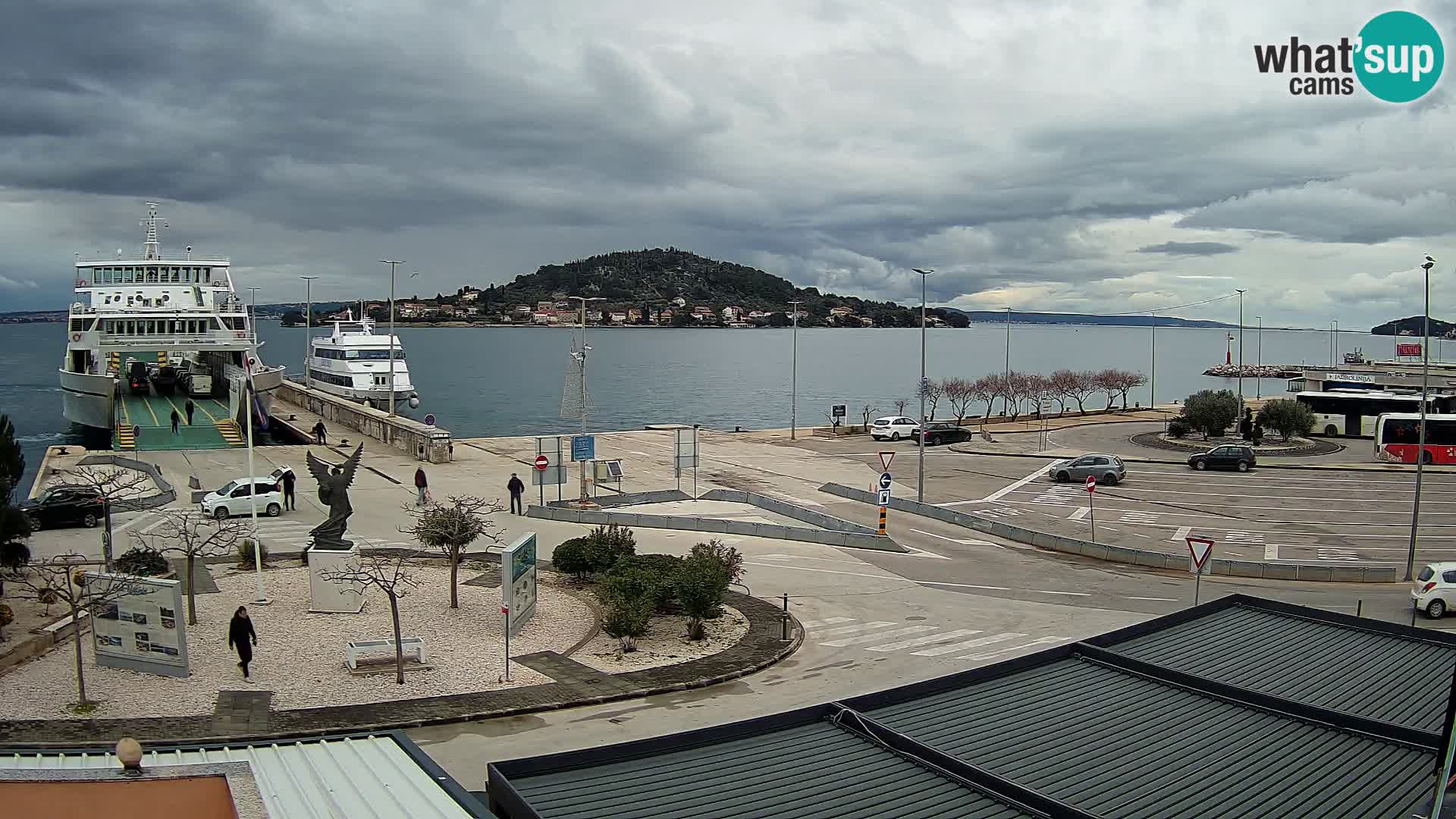 Web cam UGLJAN – Ferry de Preko à Zadar