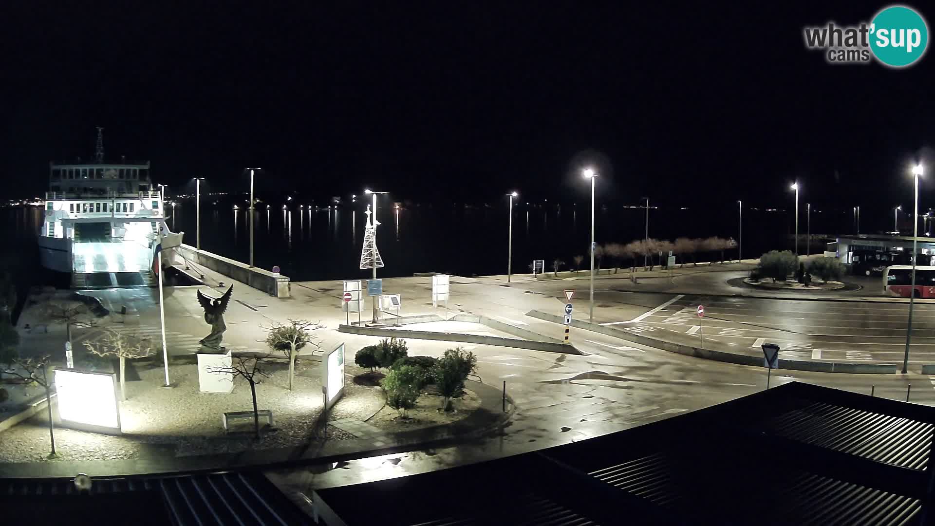 Spletna kamera Ugljan – trajekt Preko – Zadar