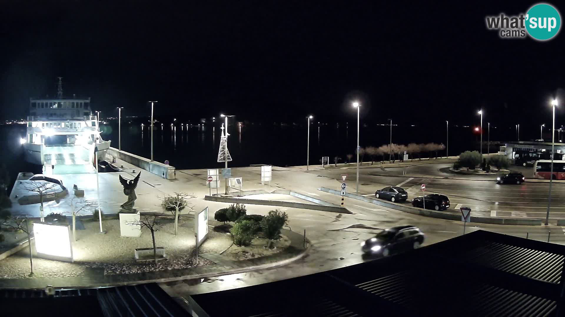 Spletna kamera Ugljan – trajekt Preko – Zadar