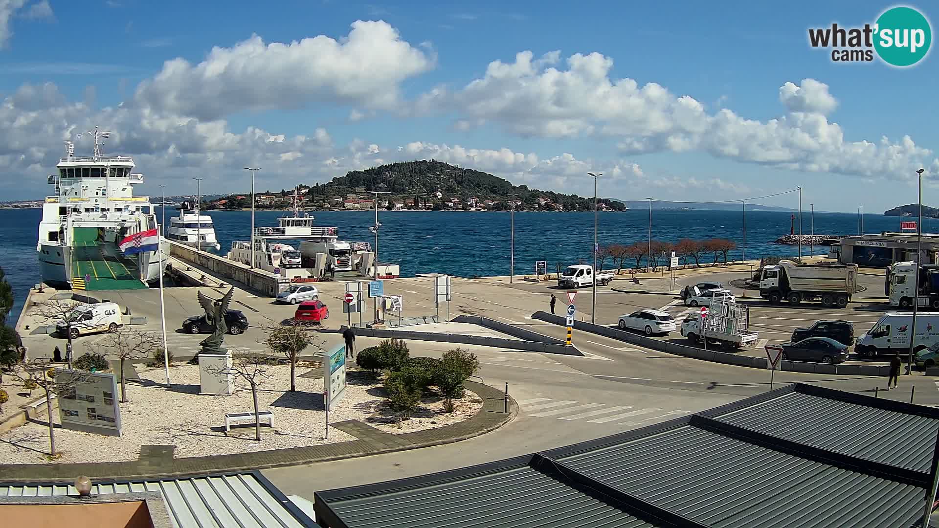 Web cam UGLJAN – Ferry de Preko à Zadar