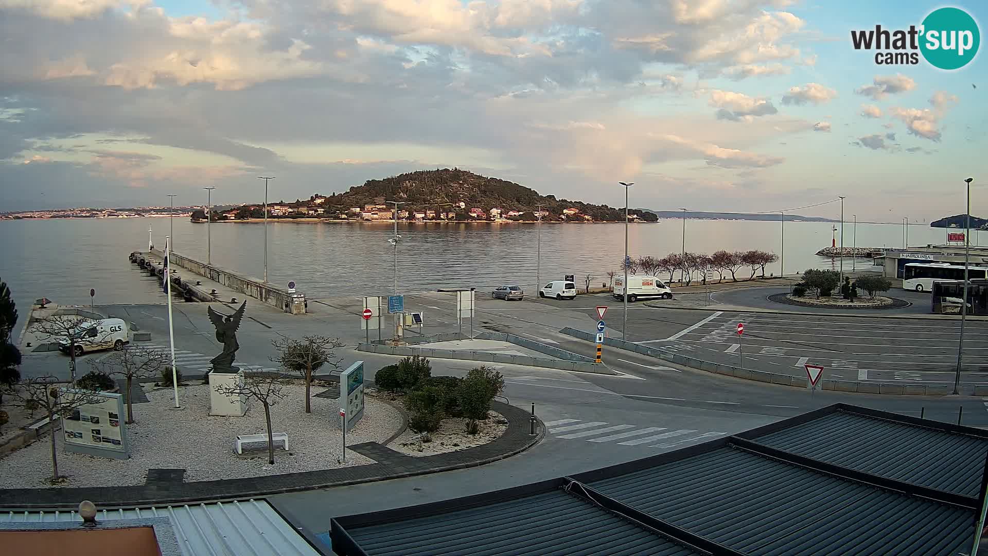 Cámara web UGLJAN – Transportar de Preko a Zadar