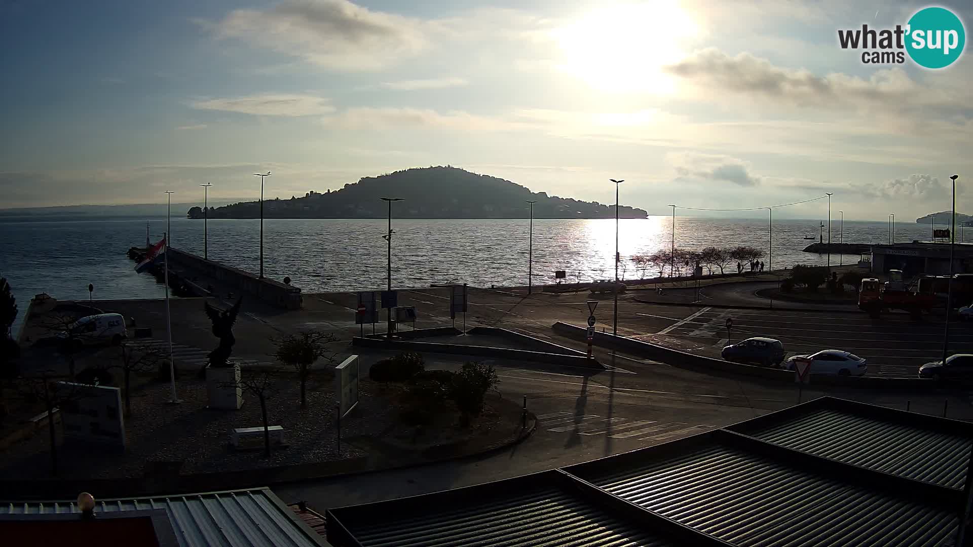 Spletna kamera Ugljan – trajekt Preko – Zadar