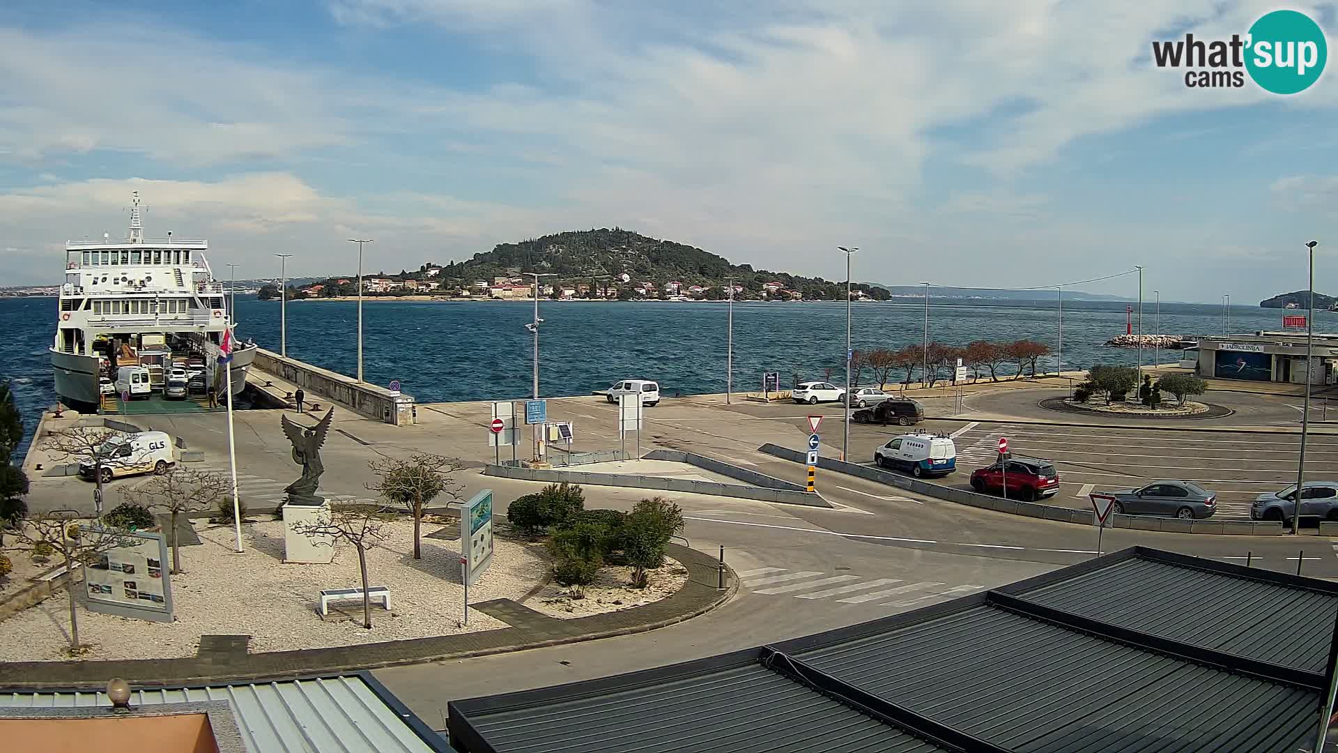 Web cam UGLJAN – Ferry de Preko à Zadar