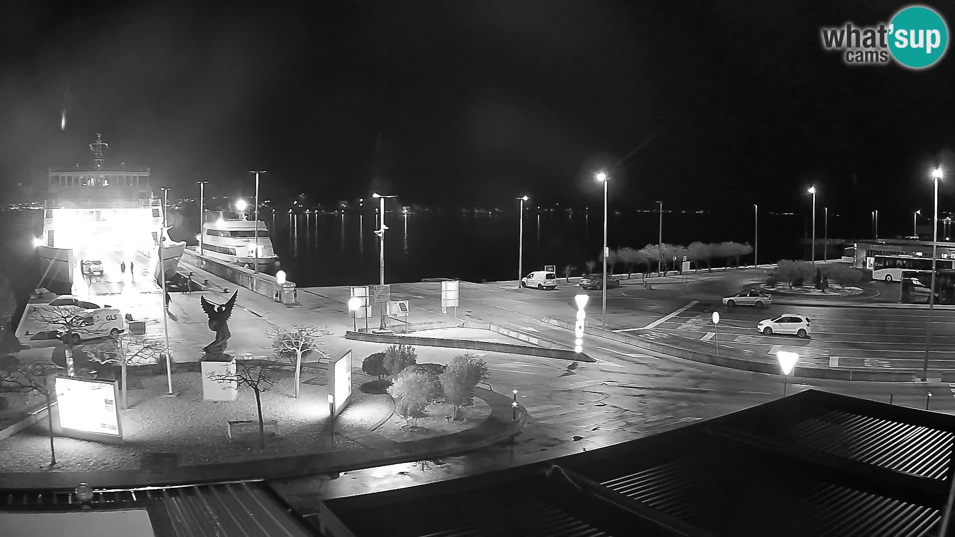 Web kamera Ugljan – Preko trajekt za Zadar